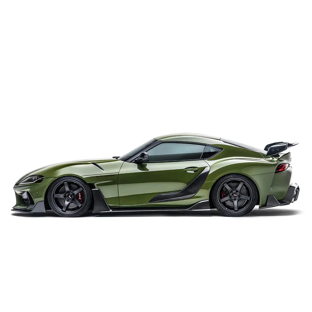 Toyota GR Supra A90 Mk5 Carbon Fibre Integrated Fender Panel Side Skirts V2 by Adro (2019+) - Image 2