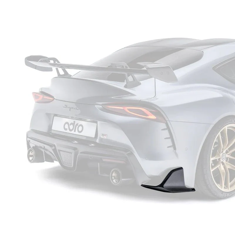 Toyota GR Supra A90 Mk5 Carbon Fibre Rear Winglets by Adro (2019+)