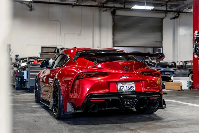 Toyota GR Supra A90 Mk5 Carbon Fibre Rear Winglets by Adro (2019+) - Image 7