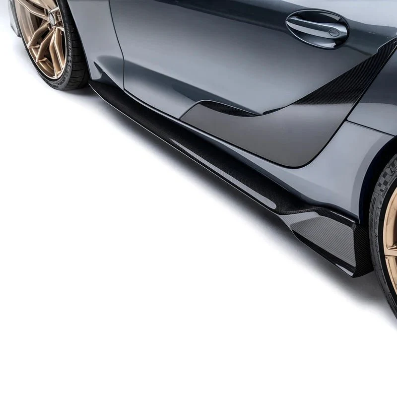 Toyota GR Supra A90 Mk5 Carbon Fibre Side Skirts by Adro (2019+) - Image 2