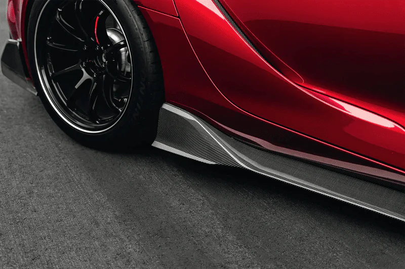 Toyota GR Supra A90 Mk5 Carbon Fibre Side Skirts by Adro (2019+) - Image 7