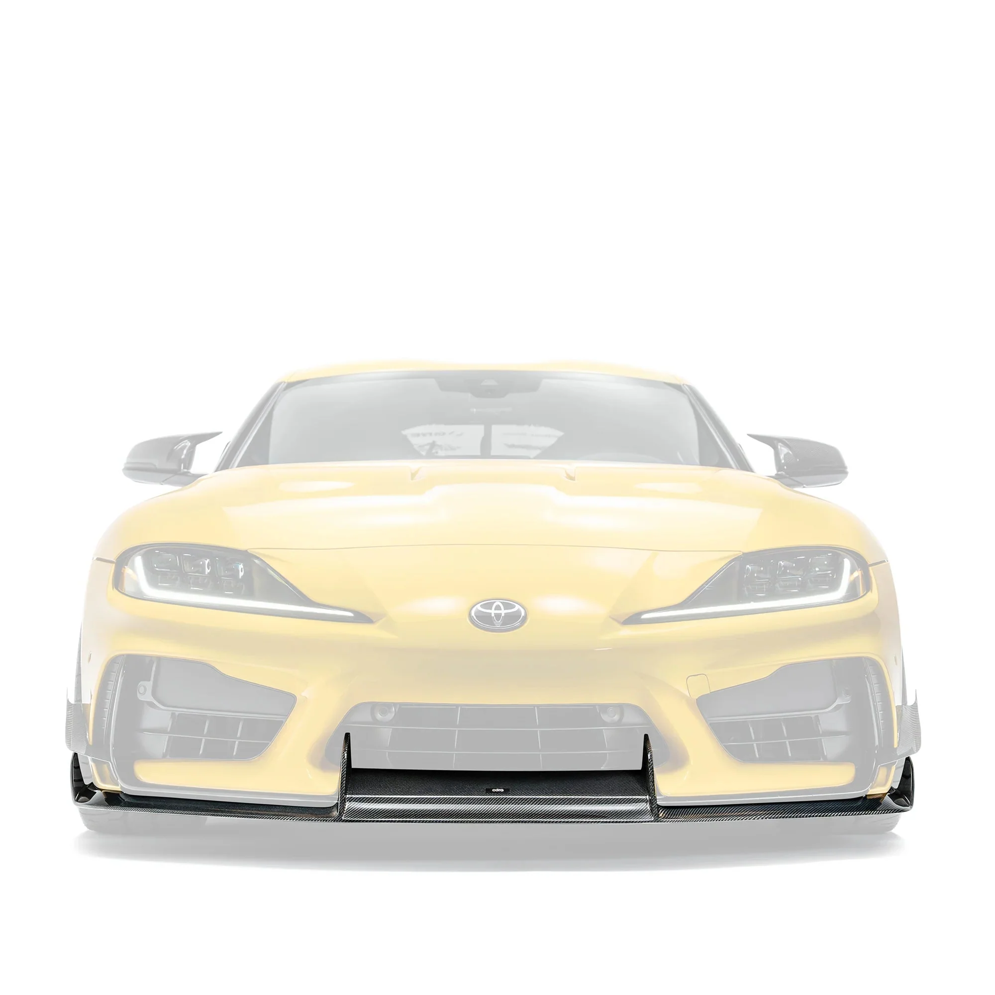 Toyota GR Supra A90 Mk5 Carbon Fibre V2 Front Splitter for ADRO Front Bumper