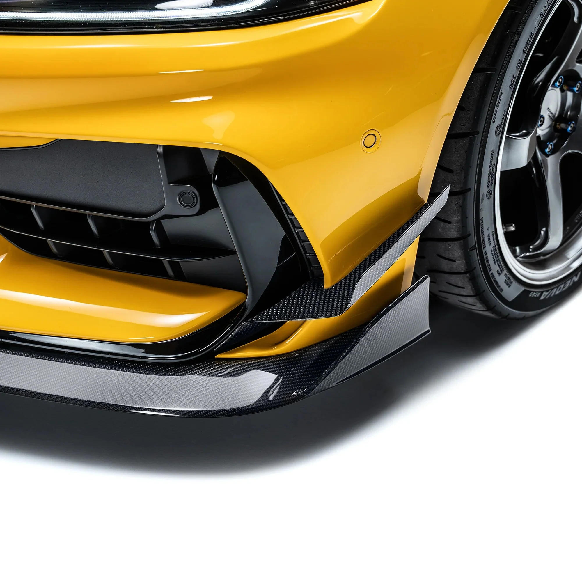 Toyota GR Supra A90 Mk5 Carbon Fibre V2 Front Splitter for ADRO Front Bumper - Image 5