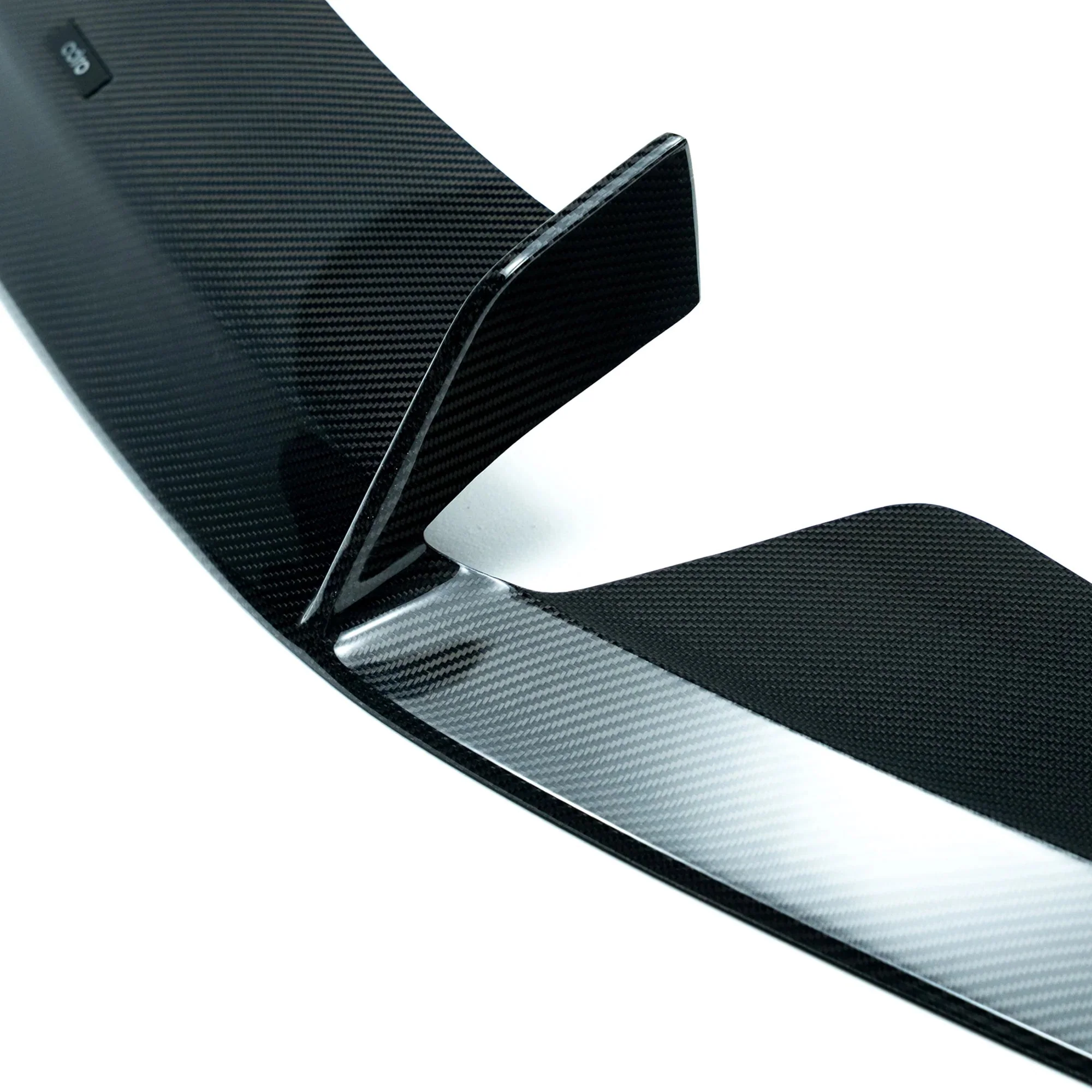 Toyota GR Supra A90 Mk5 Carbon Fibre V2 Front Splitter for ADRO Front Bumper - Image 9