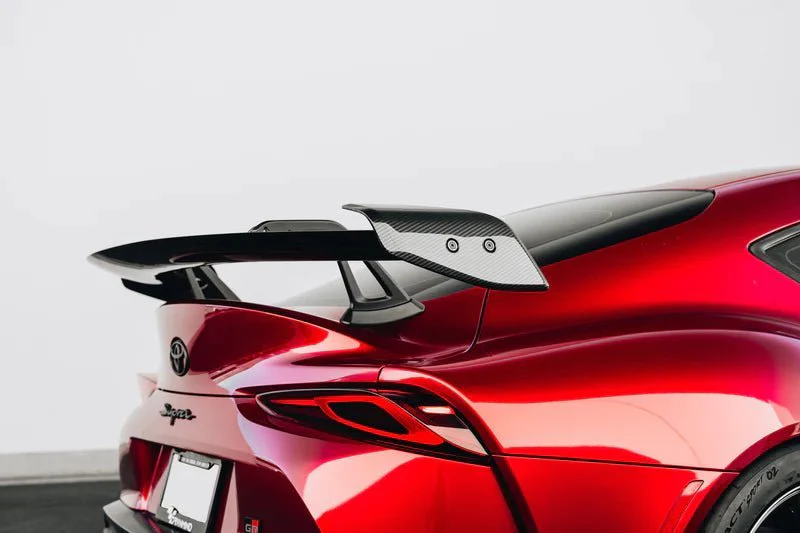 Toyota GR Supra A90 Mk5 Pre-Preg Carbon Fibre Swan Neck AT-R2 Rear Wing by Adro (2019+) - Image 10