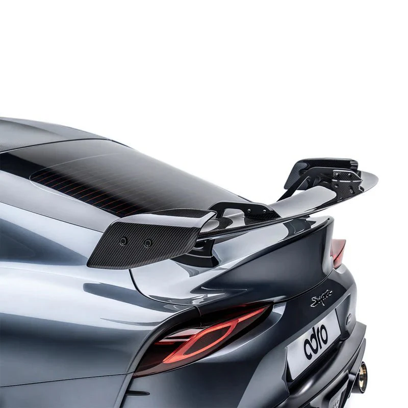 Toyota GR Supra A90 Mk5 Pre-Preg Carbon Fibre Swan Neck AT-R2 Rear Wing by Adro (2019+) - Image 2