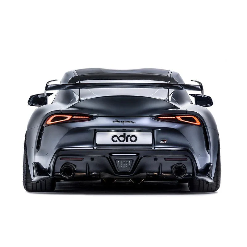 Toyota GR Supra A90 Mk5 Pre-Preg Carbon Fibre Swan Neck AT-R2 Rear Wing by Adro (2019+) - Image 4