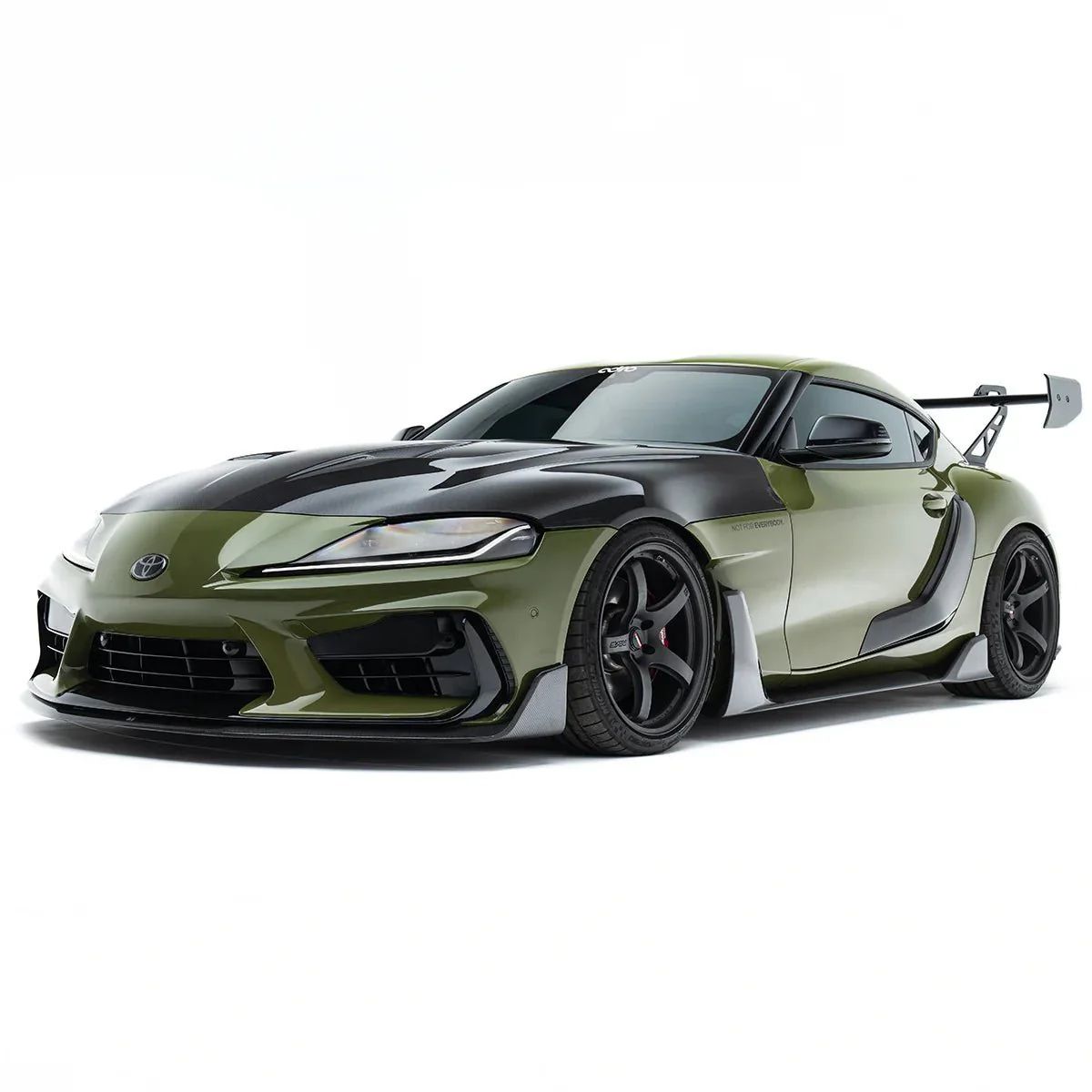 Toyota GR Supra Mk5 Carbon Fibre Front Bonnet Hood by Adro (2019+) - Image 11