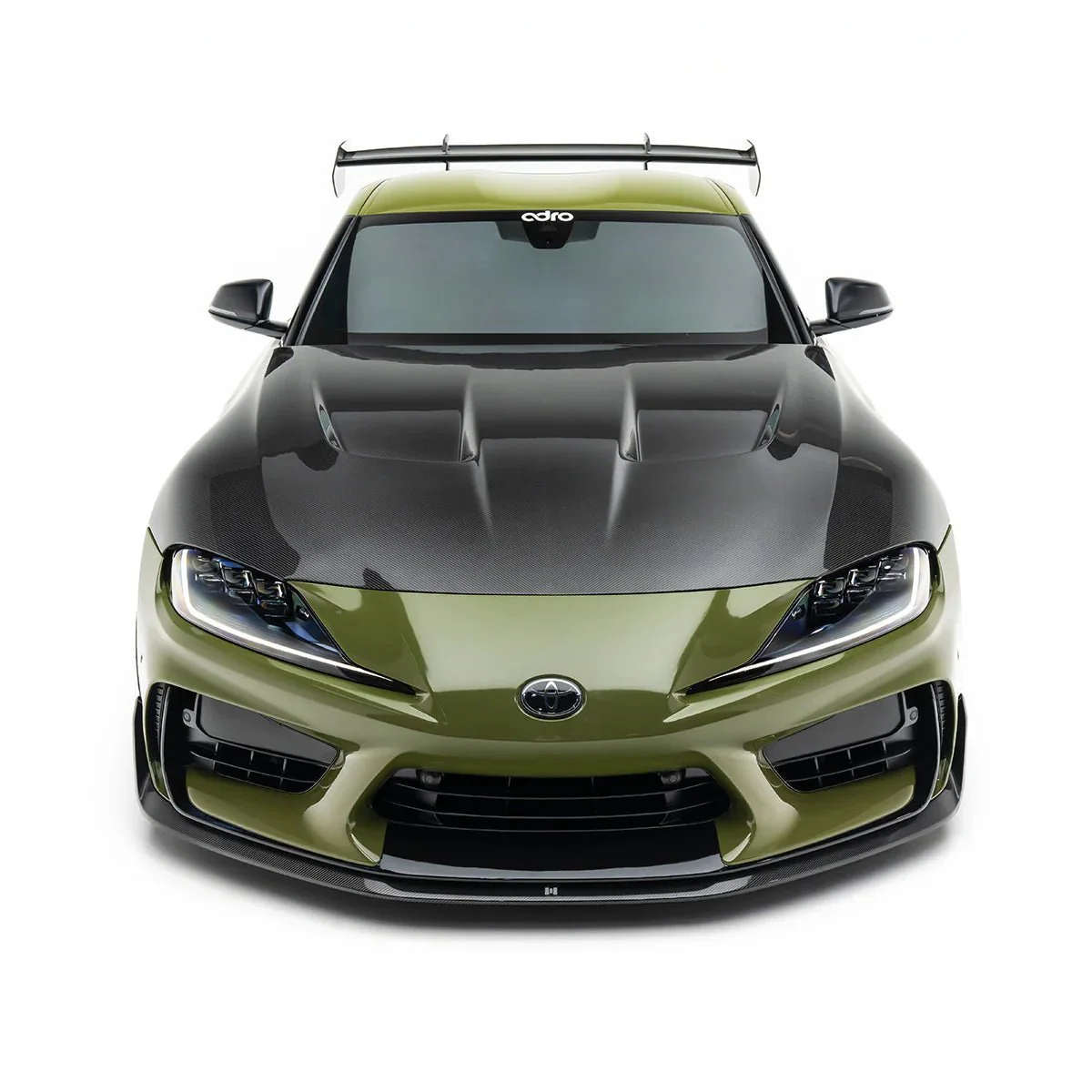 Toyota GR Supra Mk5 Carbon Fibre Front Bonnet Hood by Adro (2019+) - Image 2