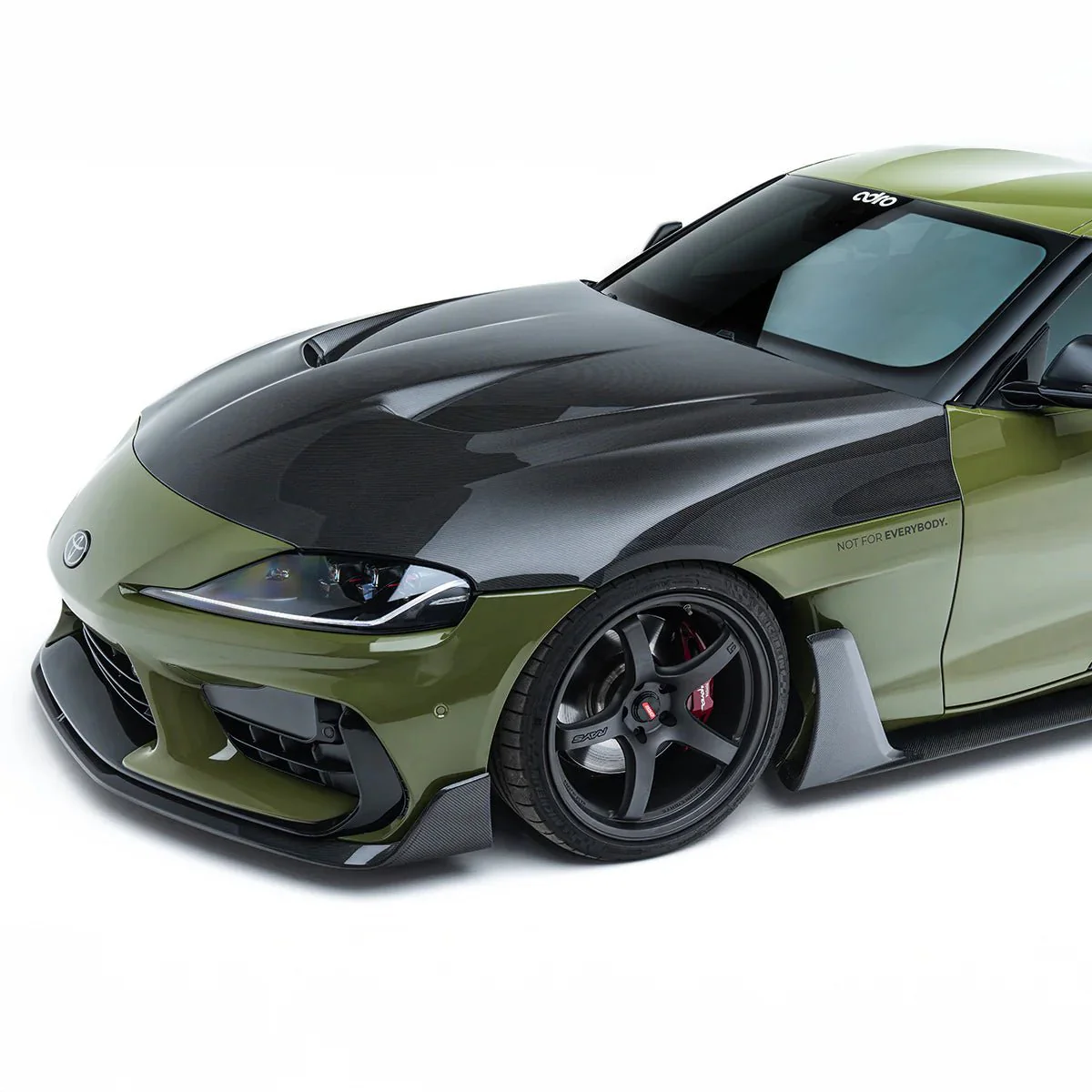Toyota GR Supra Mk5 Carbon Fibre Front Bonnet Hood by Adro (2019+) - Image 3