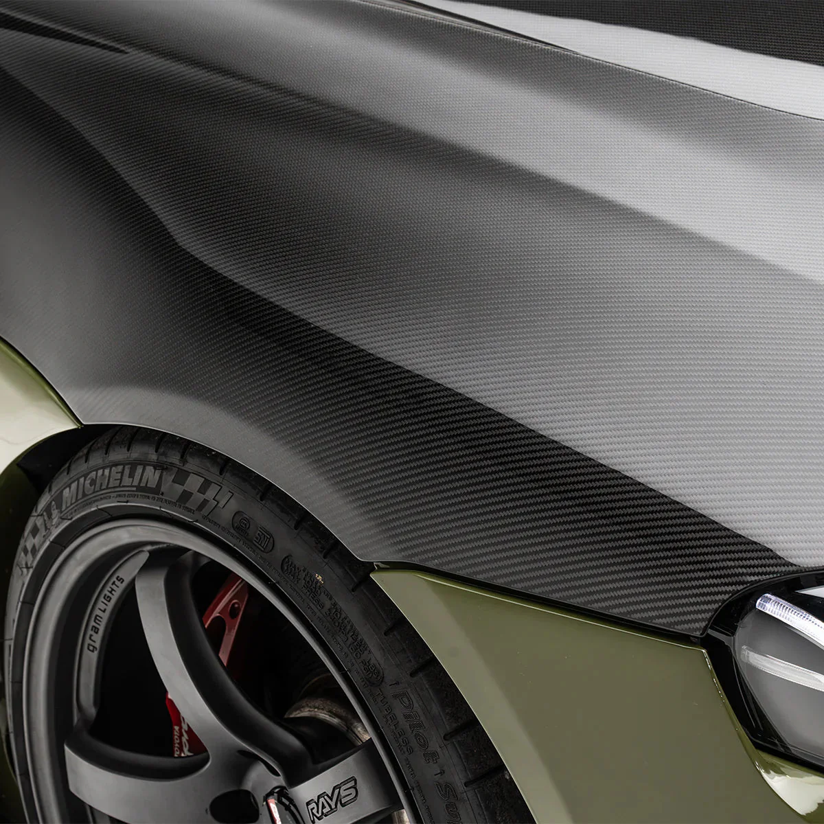 Toyota GR Supra Mk5 Carbon Fibre Front Bonnet Hood by Adro (2019+) - Image 5