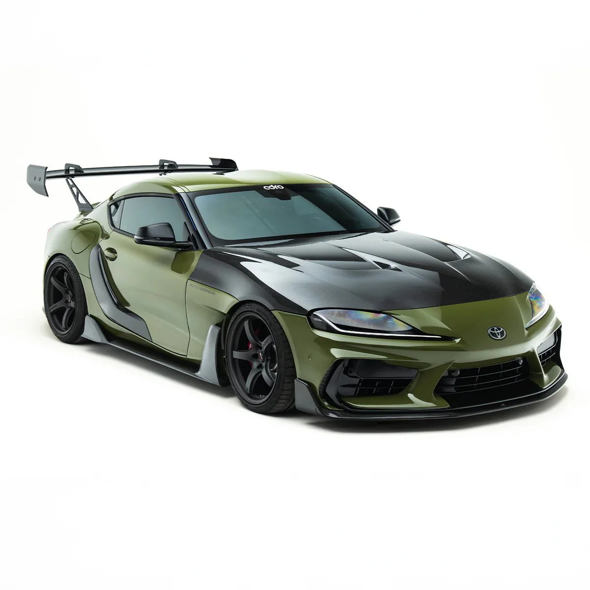 Toyota GR Supra Mk5 Carbon Fibre Front Bonnet Hood by Adro (2019+) - Image 9