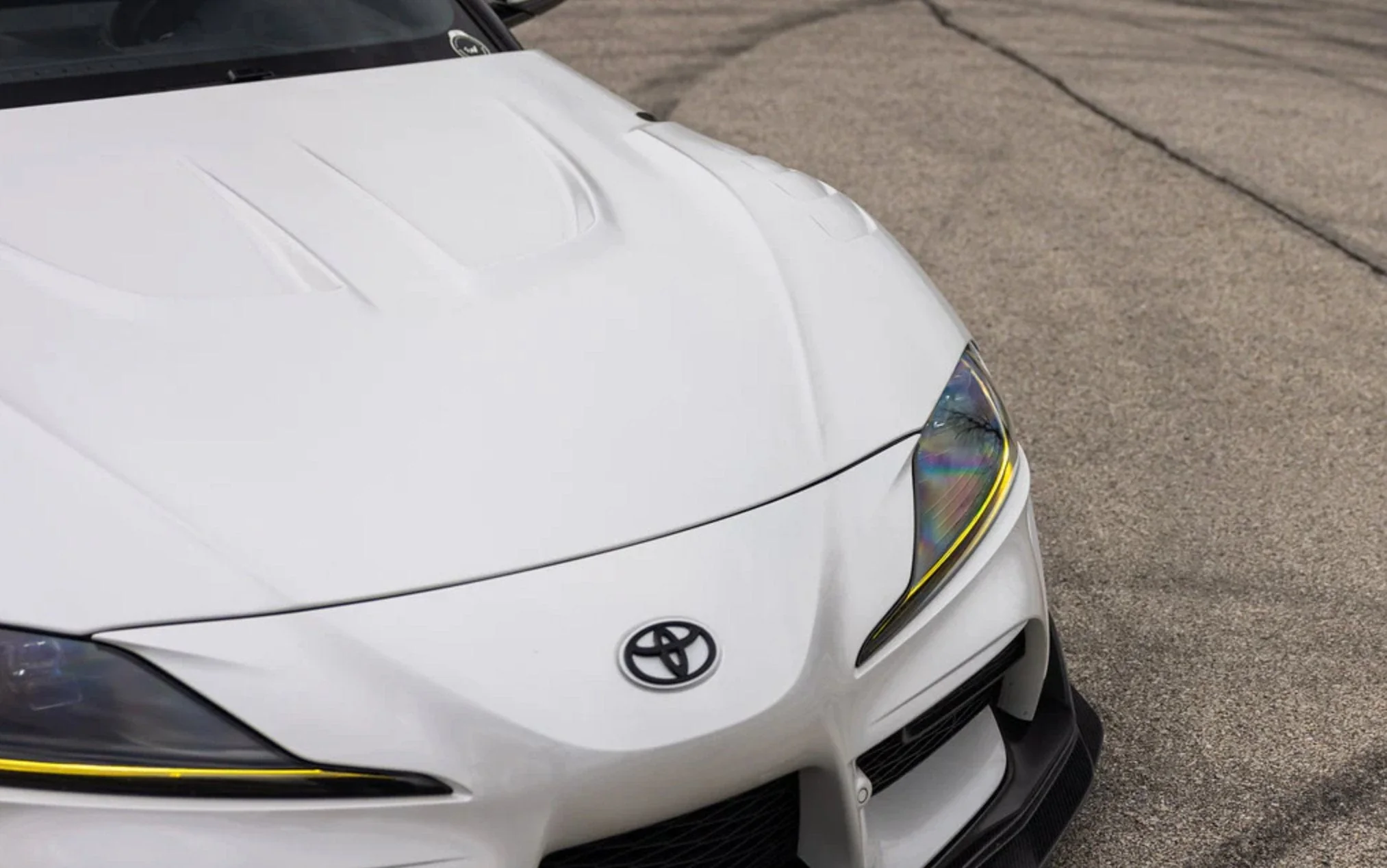 Toyota GR Supra Mk5 CSL Motorsport+ Style Yellow DRL Module Set (2019+) - Image 4