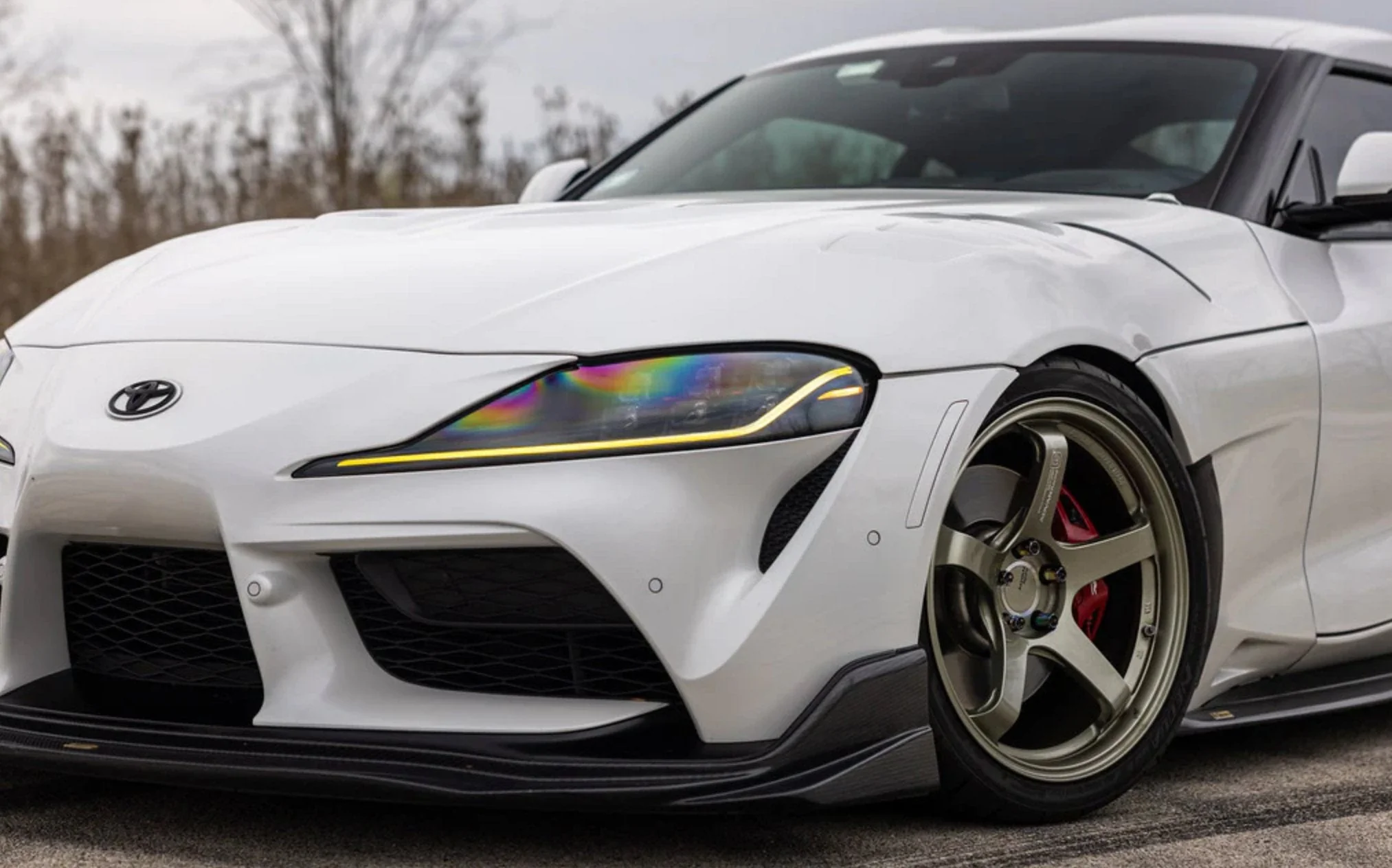 Toyota GR Supra Mk5 CSL Motorsport+ Style Yellow DRL Module Set (2019+) - Image 5