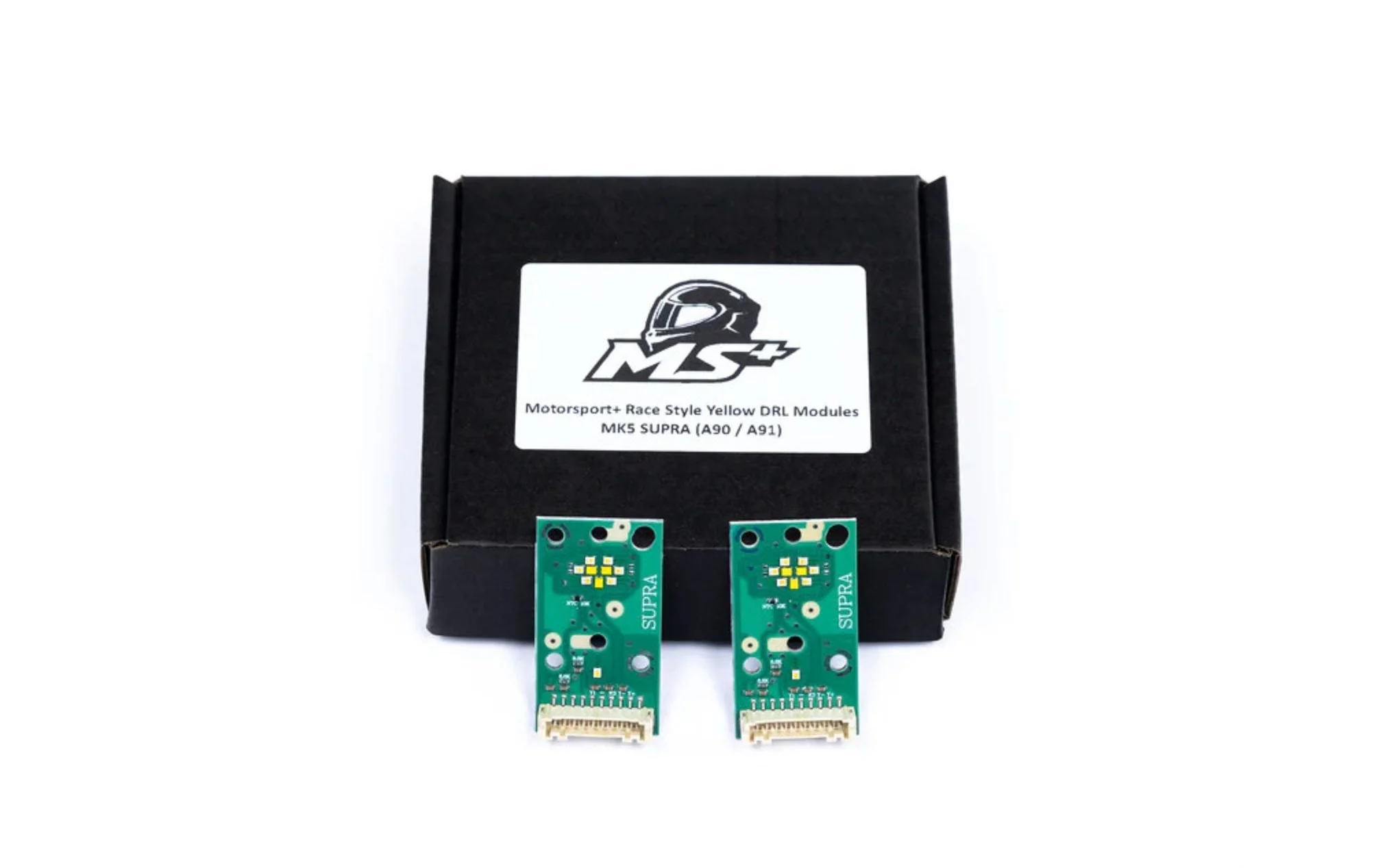 Toyota GR Supra Mk5 CSL Motorsport+ Style Yellow DRL Module Set (2019+) - Image 6