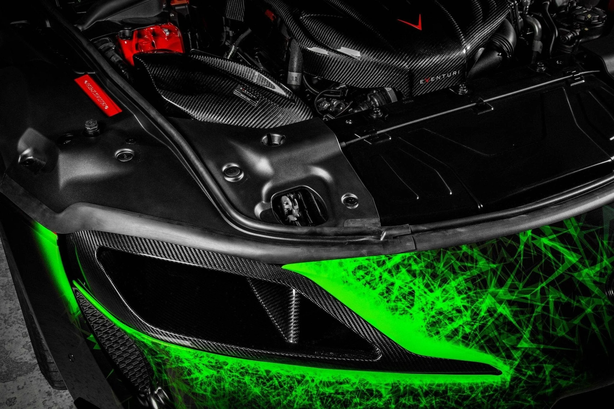 Toyota GR Supra Mk5 Eventuri Carbon Fibre Headlight Race Duct - Image 5