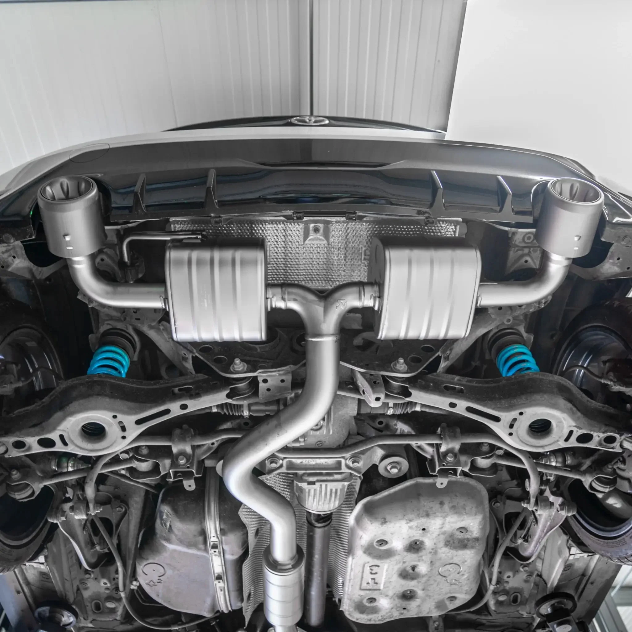 Toyota GR Yaris Slip-On Race Line Titanium Exhaust System by Akrapovic (2021-2023) - Image 3