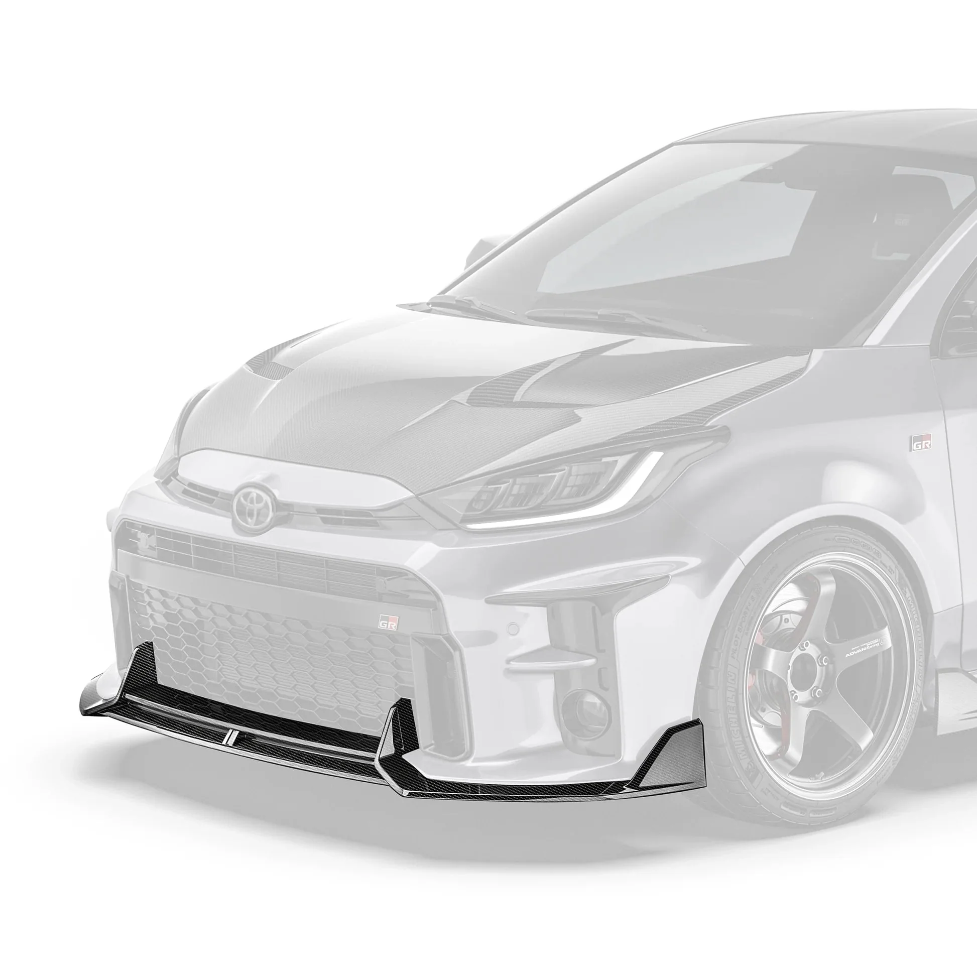 Toyota GR Yaris (Gen 1 & Gen 2) Carbon Fibre Front Splitter by Adro