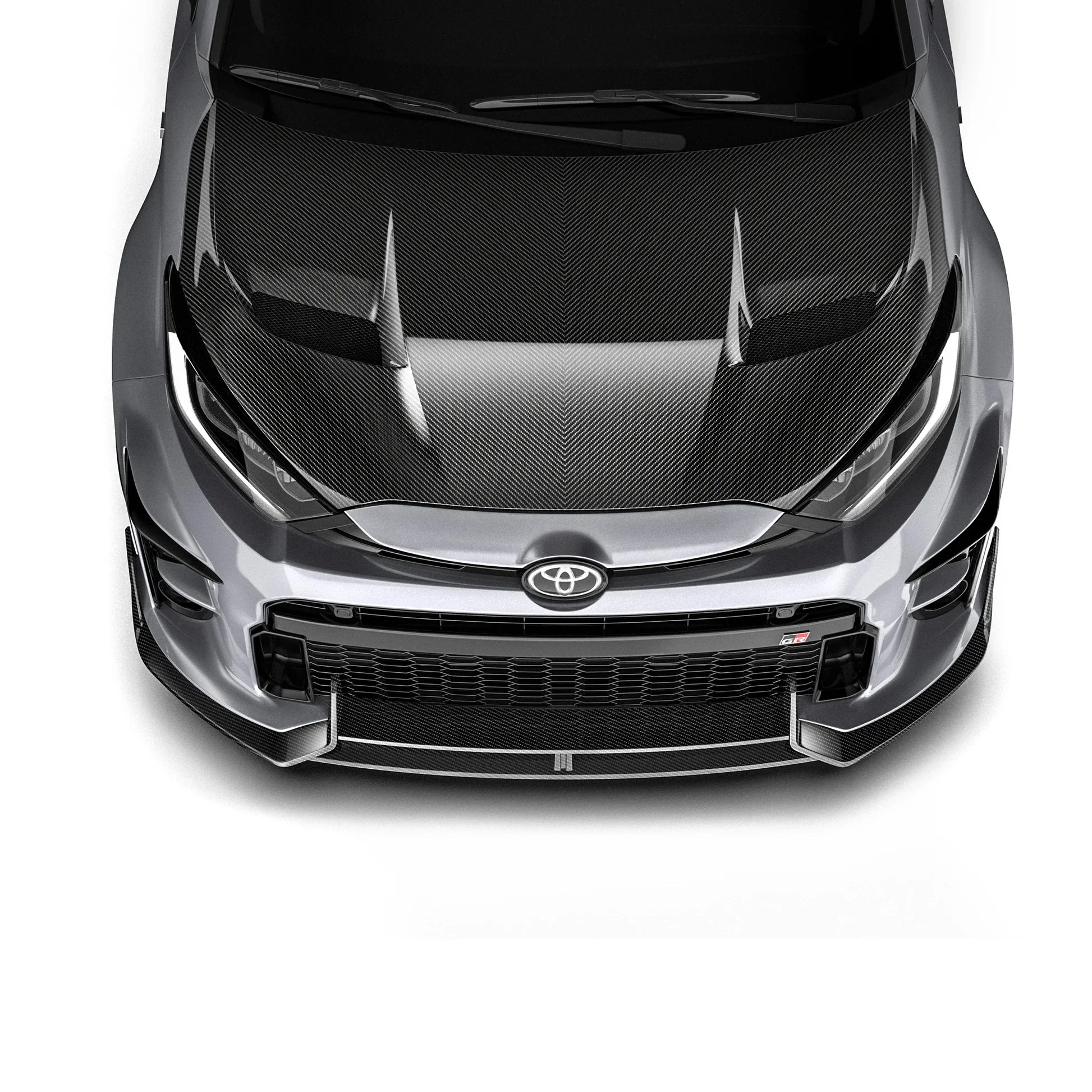 Toyota GR Yaris (Gen 1 & Gen 2) Carbon Fibre Front Splitter by Adro - Image 3
