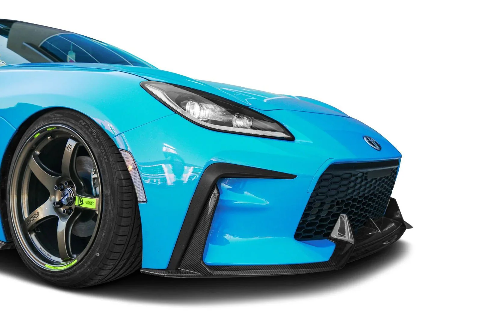 Toyota GR86 Pre-Preg Carbon Fibre Front Splitter by Adro (2022+) - Image 4