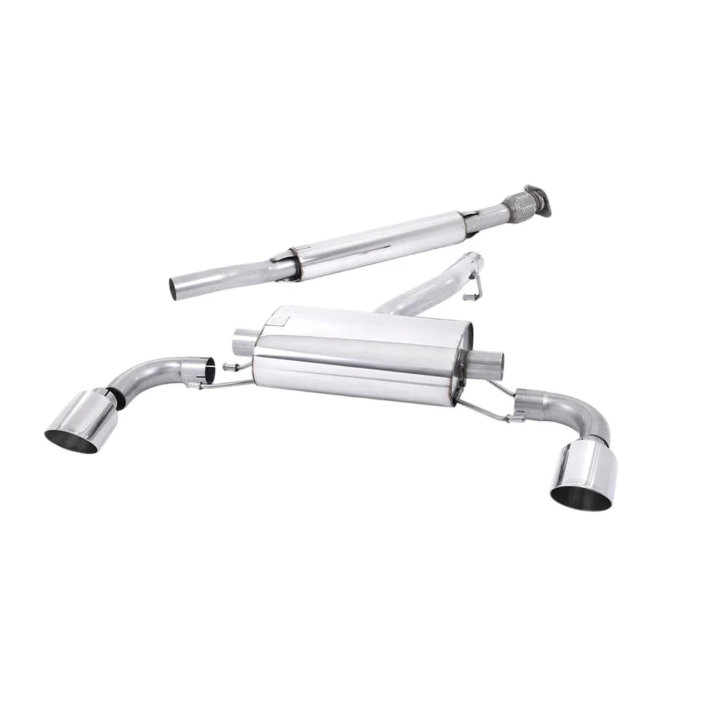 Toyota GR86 Secondary Cat Back Exhaust by Milltek