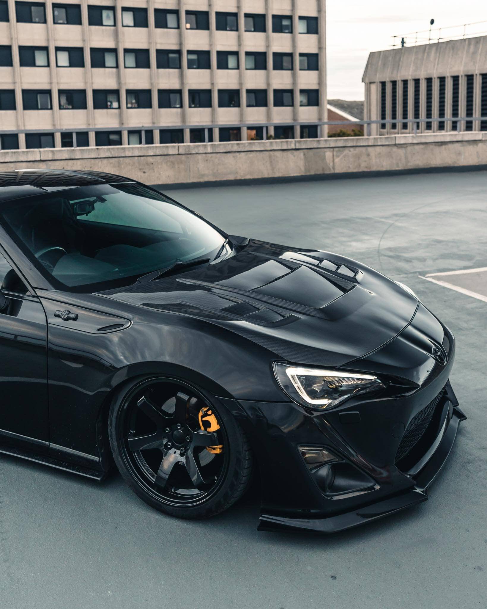 Toyota GT86 & Subaru BRZ Carbon Fibre Front Bonnet by FORM (2012-2021) - Image 2