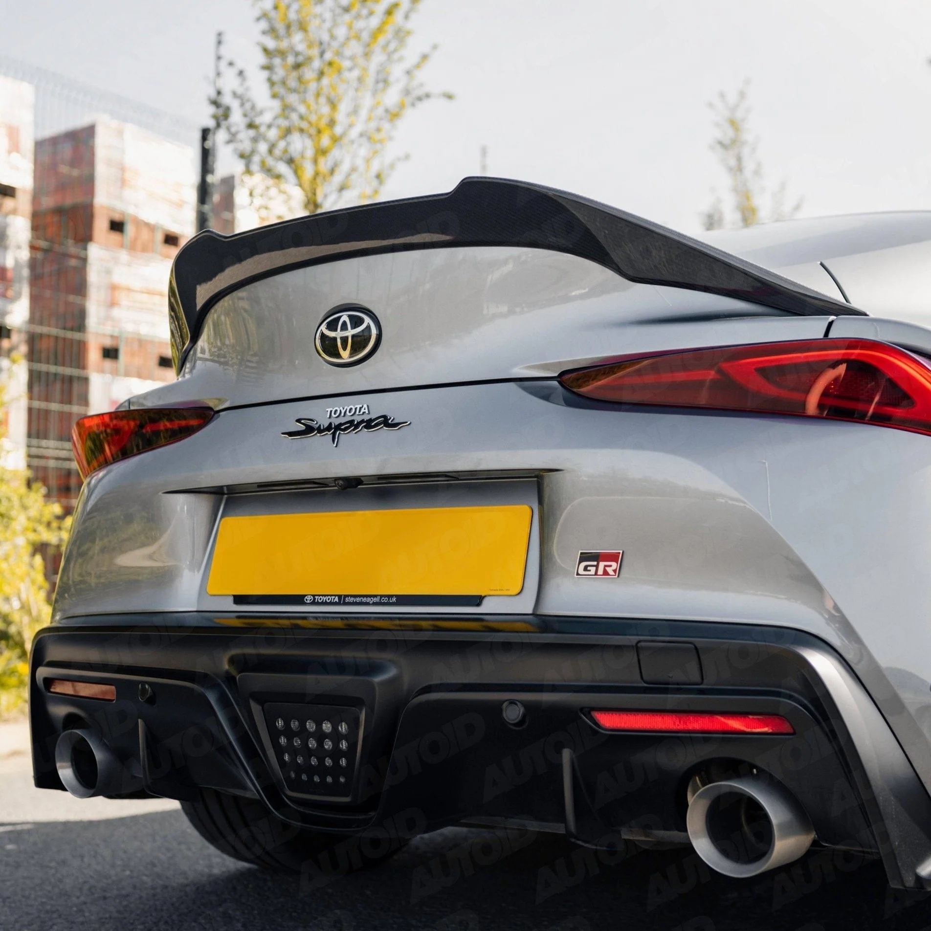 Toyota Supra A90 Mk5 Pre-Preg Carbon Fibre Performance Rear Spoiler by FORM (2019+) - Image 11