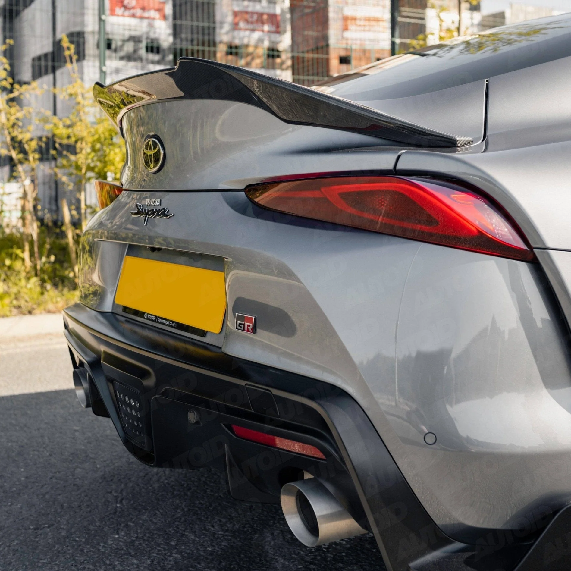 Toyota Supra A90 Mk5 Pre-Preg Carbon Fibre Performance Rear Spoiler by FORM (2019+) - Image 12