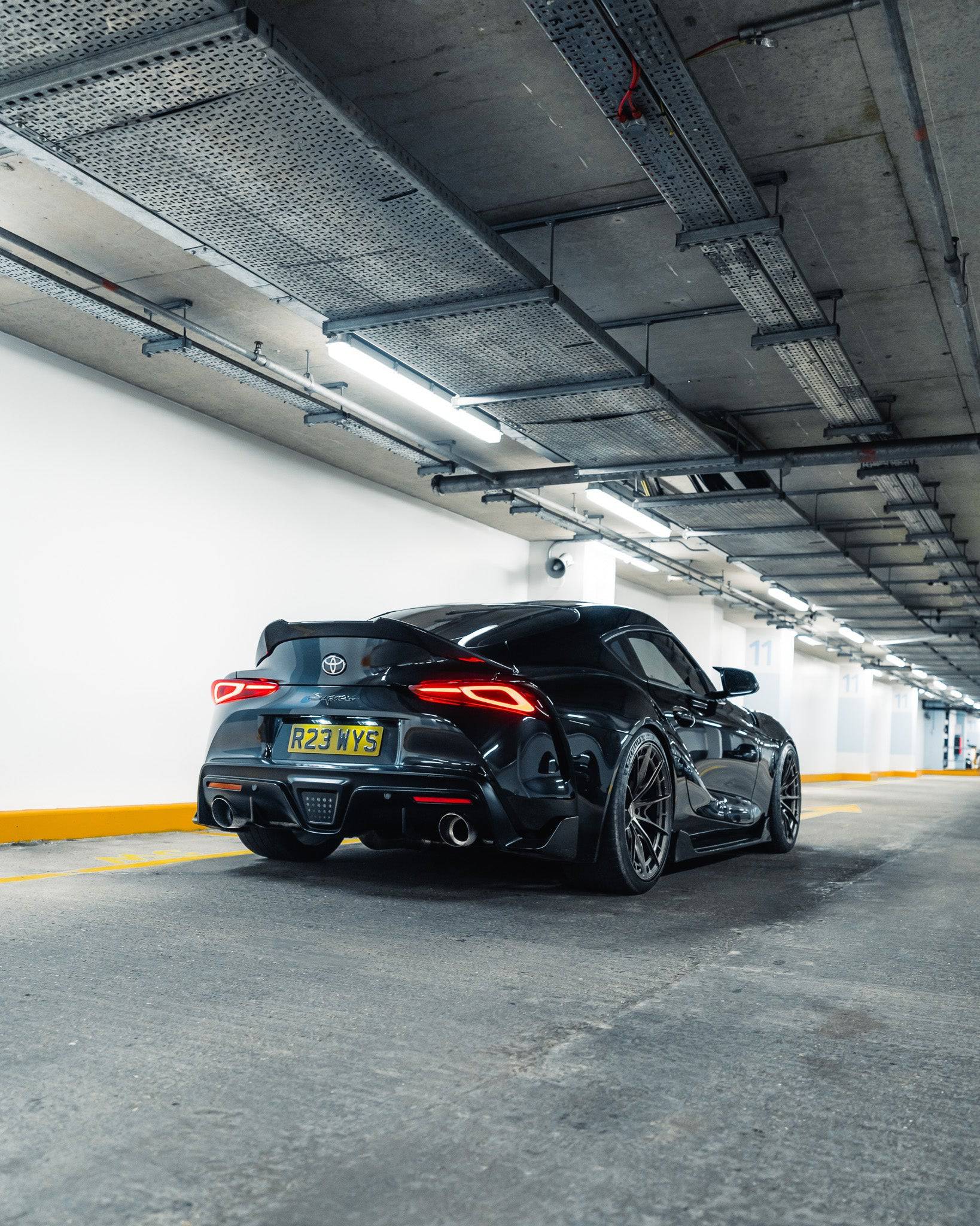 Toyota Supra A90 Mk5 Pre-Preg Carbon Fibre Performance Rear Spoiler by FORM (2019+) - Image 3