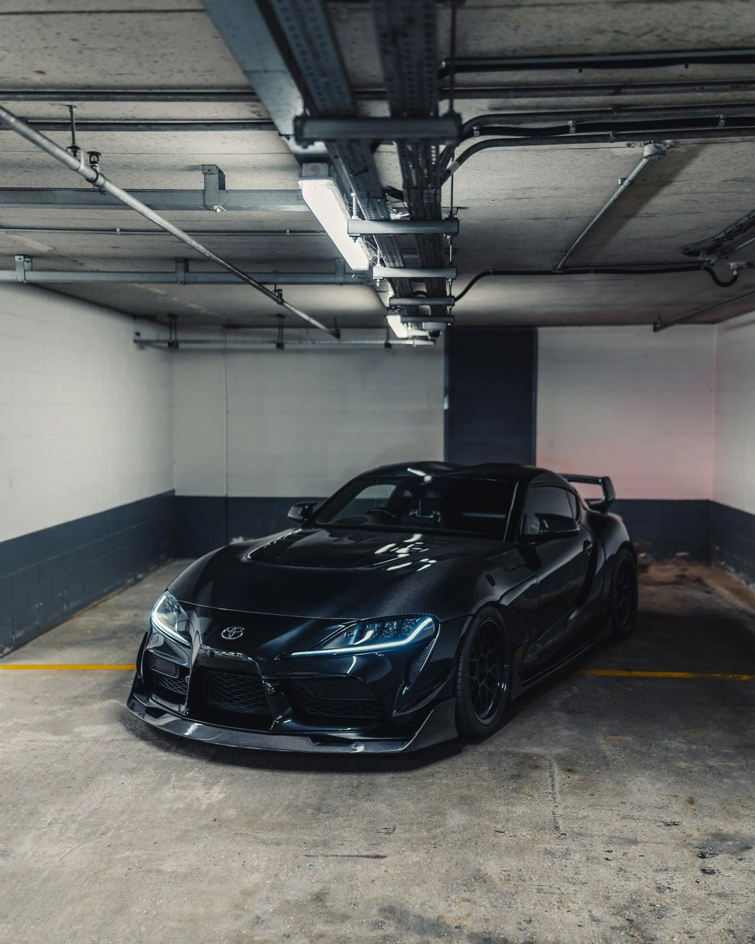 Toyota Supra Mk5 Carbon Fibre ID-23 Front Splitter by FORM (2019+) - Image 11