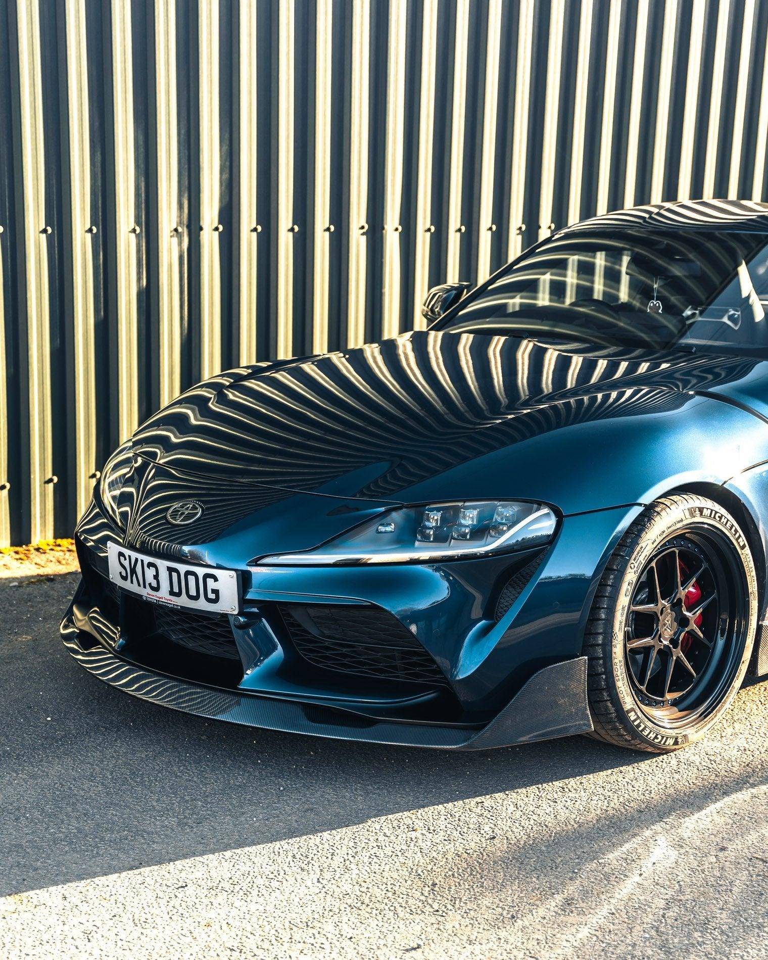 Toyota Supra Mk5 Carbon Fibre ID-23 Front Splitter by FORM (2019+) - Image 14