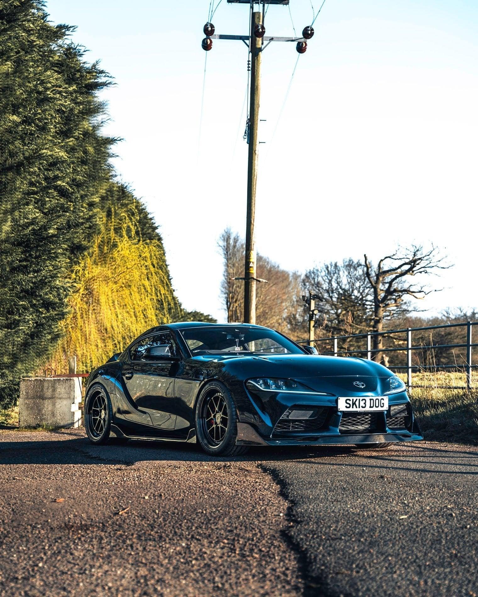 Toyota Supra Mk5 Carbon Fibre ID-23 Front Splitter by FORM (2019+) - Image 18