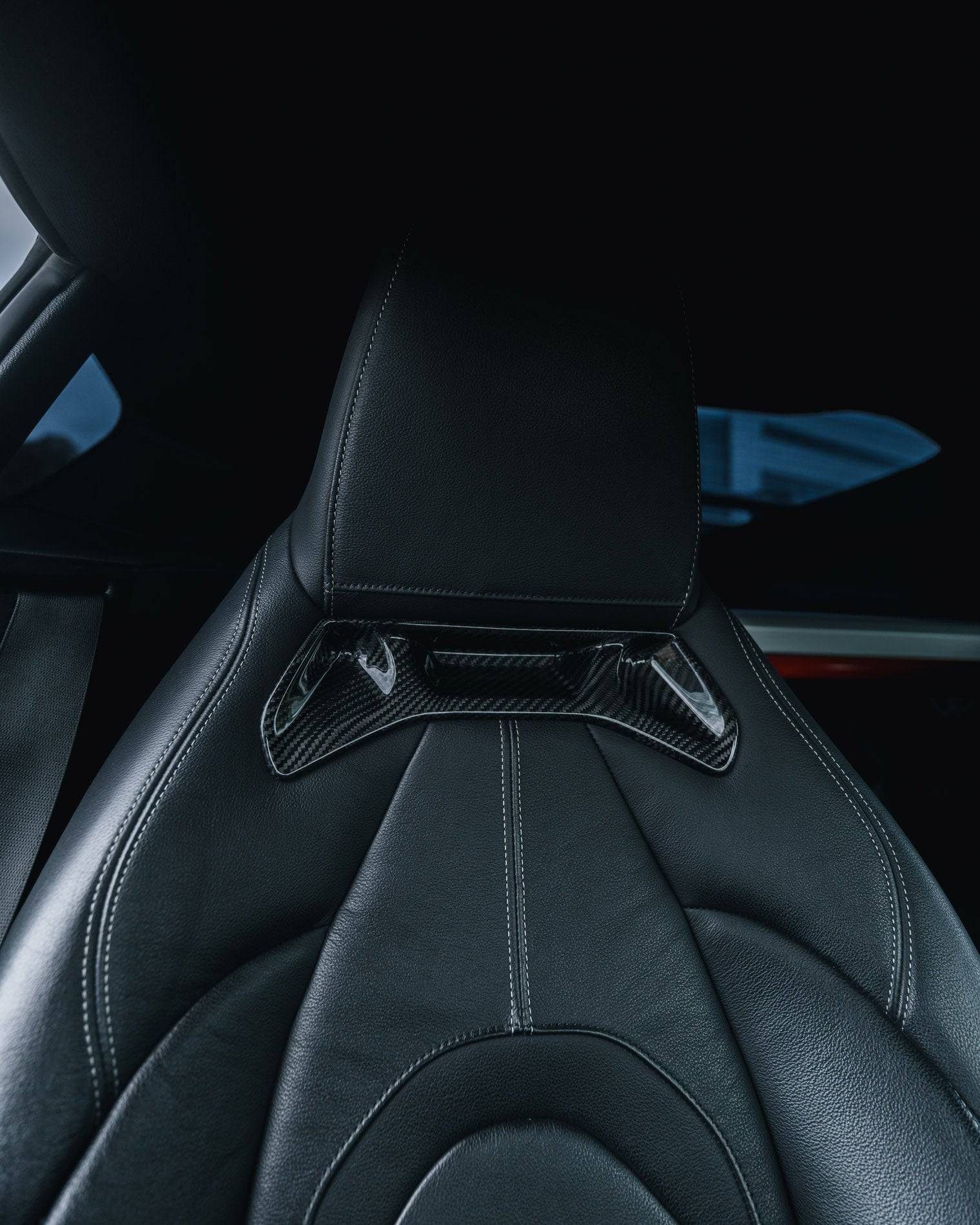 Toyota Supra Pre-Preg Carbon Fibre Seat Insert Trims by FORM (2019+, J29) - Image 7
