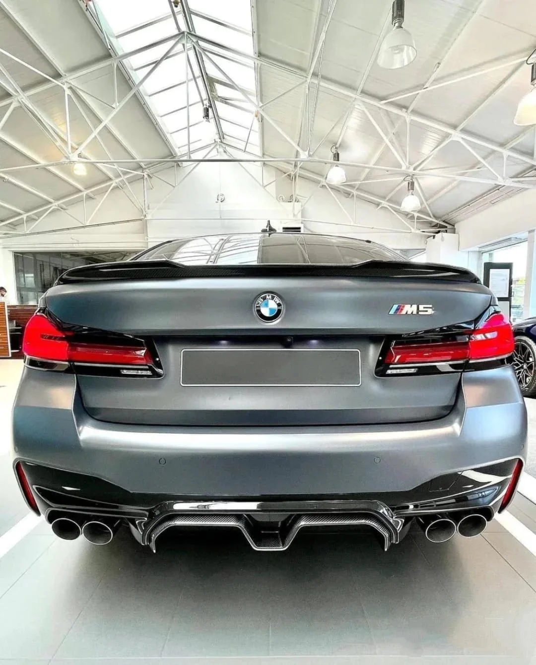BMW 5 Series G30 & M5 F90 Pre-Preg Carbon Fibre CS Rear Spoiler Pro by FORM (2017-2023) - Image 2