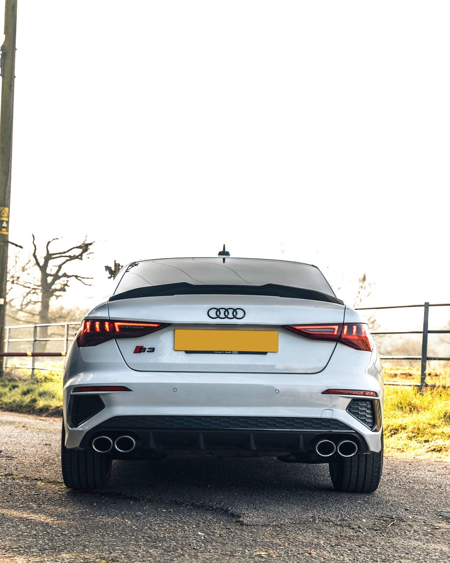 Audi A3, S3 & RS3 Pre-preg Carbon Fibre Ducktail Rear Spoiler by FORM (2020+) - Image 8