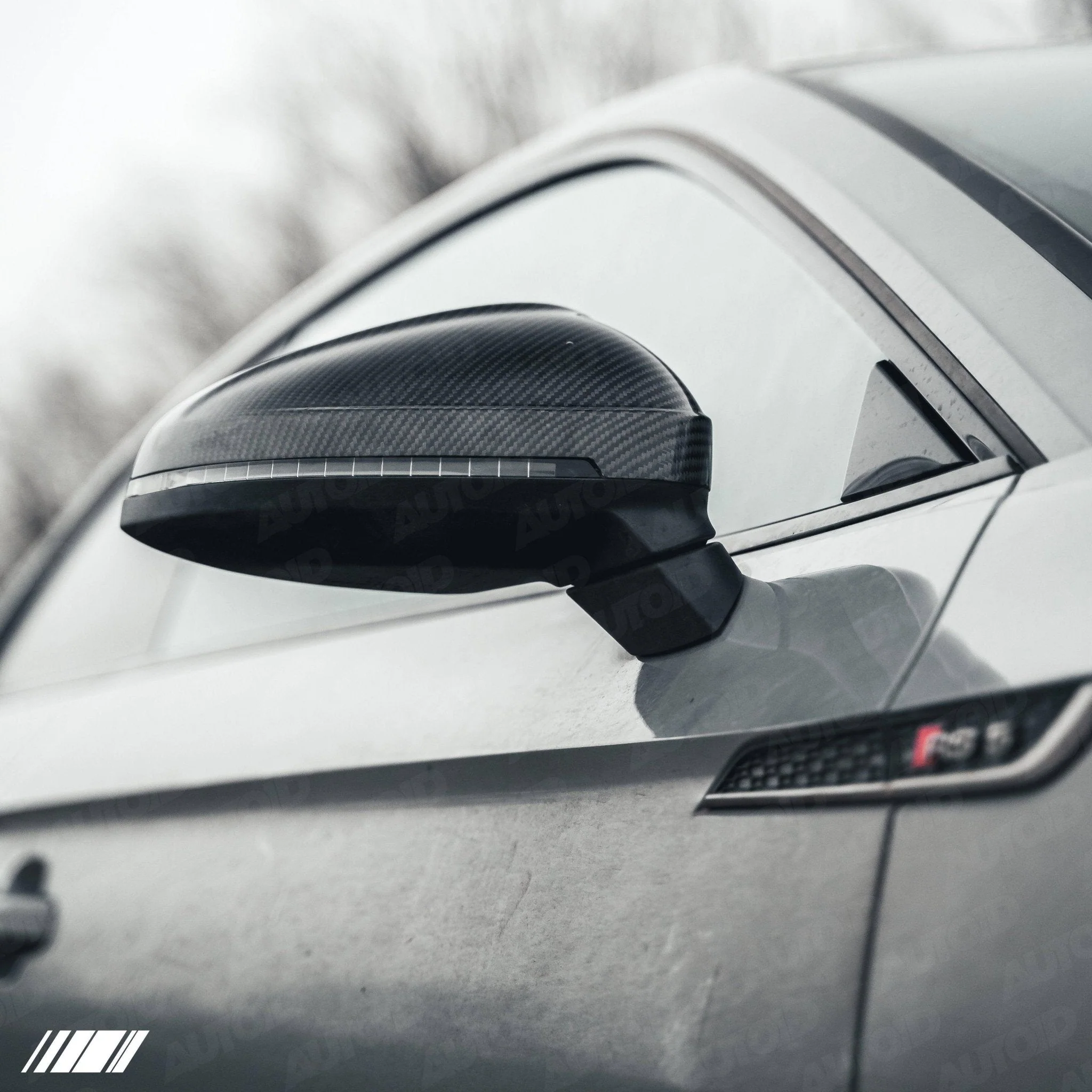 Audi A4 & A5 Series B9 Pre-preg Carbon Fibre Wing Mirror Covers by FORM (2015-2024) - Image 4
