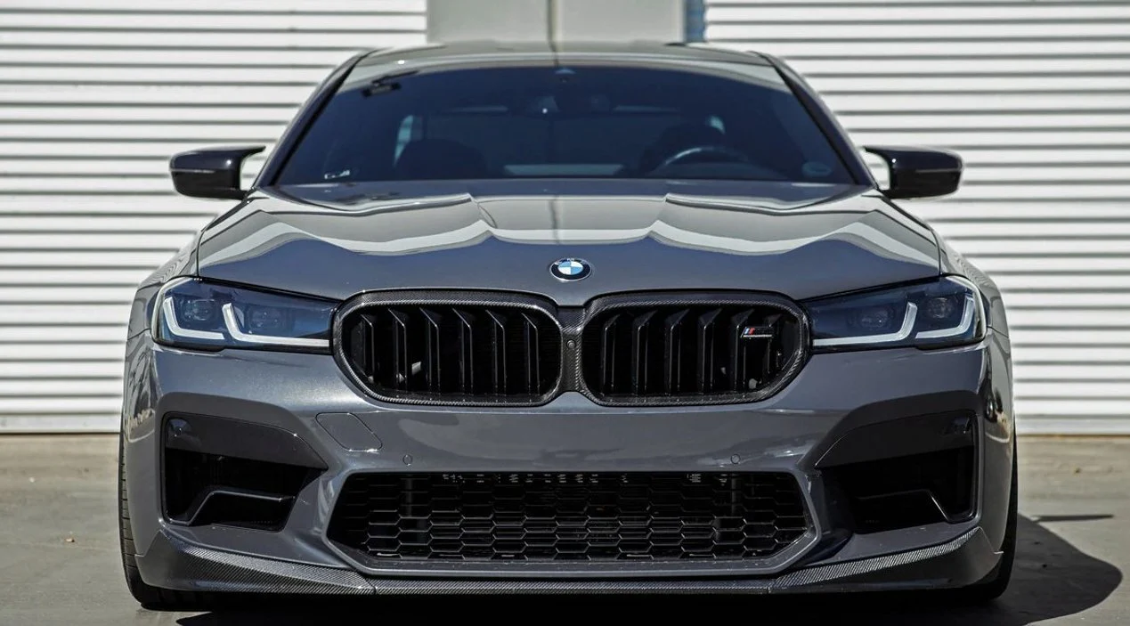 BMW 5 Series G30 & M5 F90 LCI Pre-Preg ID-01 Carbon Fibre Grille Surround by TREVORA (2020-2023) - Image 3