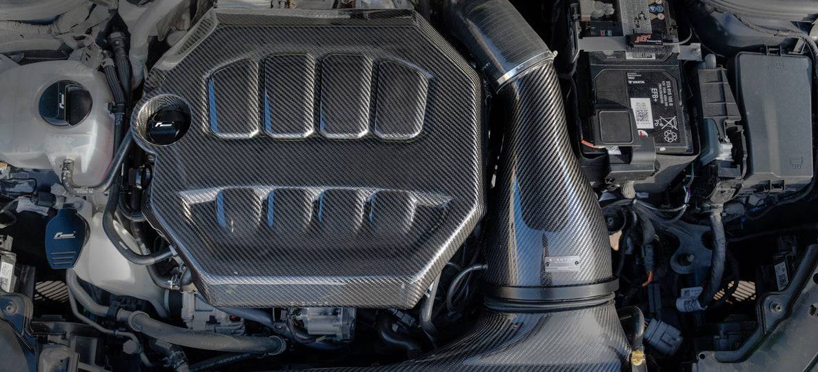 Volkswagen Golf GTI & Golf R Mk8 & Mk8.5 Eventuri Carbon Fibre Engine Cover (2019+) - Image 5