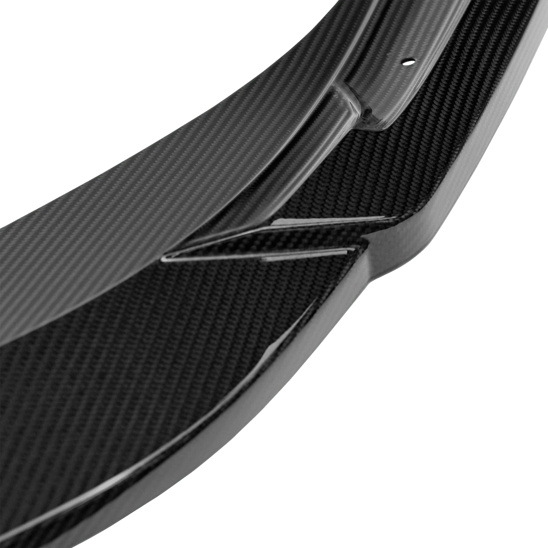 Volkswagen Golf R Mk8 Carbon Fibre Front Bumper Splitter by Urban (2020+) - Image 6