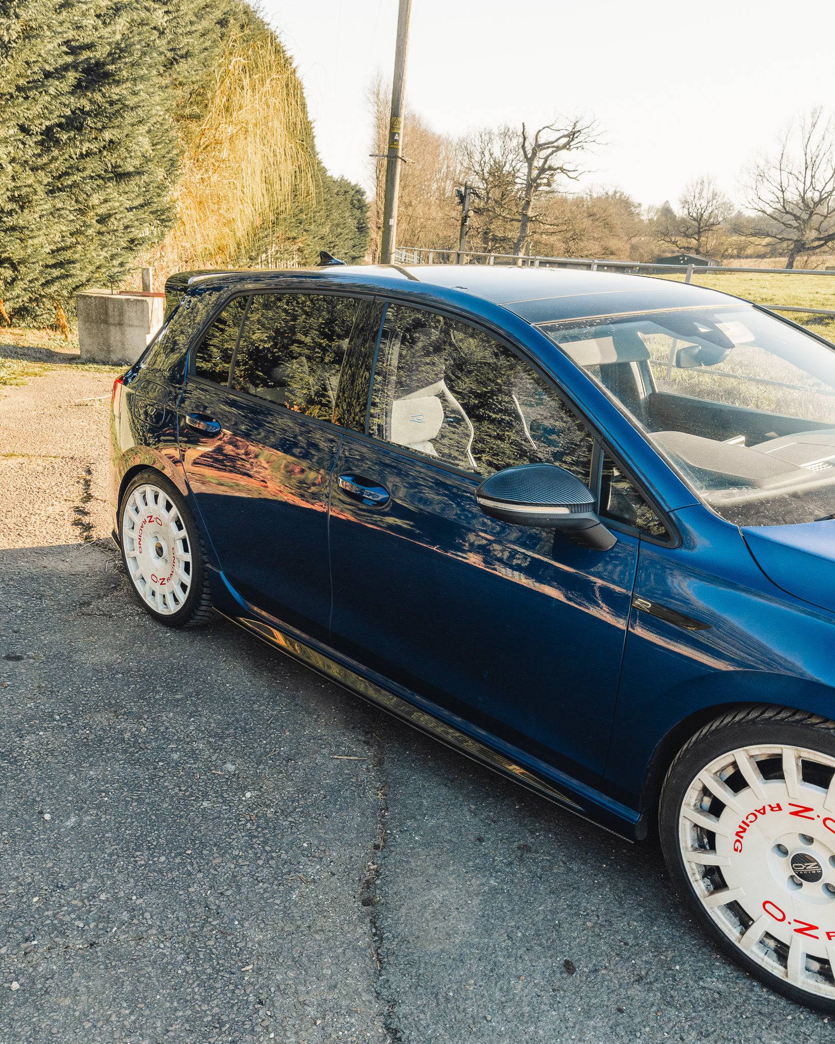 Volkswagen Golf R Mk8 Carbon Fibre ID-01 Side Skirts by FORM (2020+) - Image 10