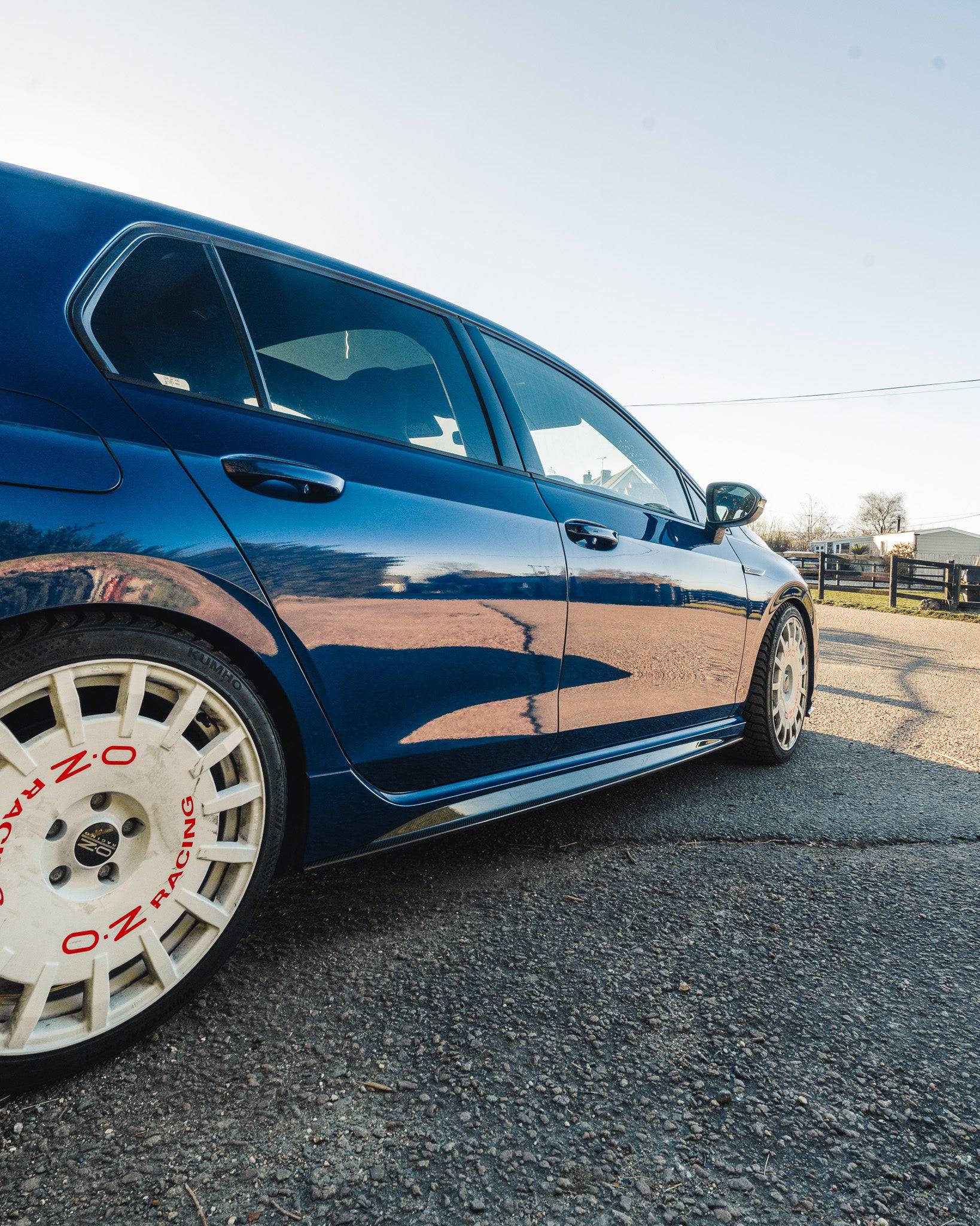 Volkswagen Golf R Mk8 Carbon Fibre ID-01 Side Skirts by FORM (2020+) - Image 13