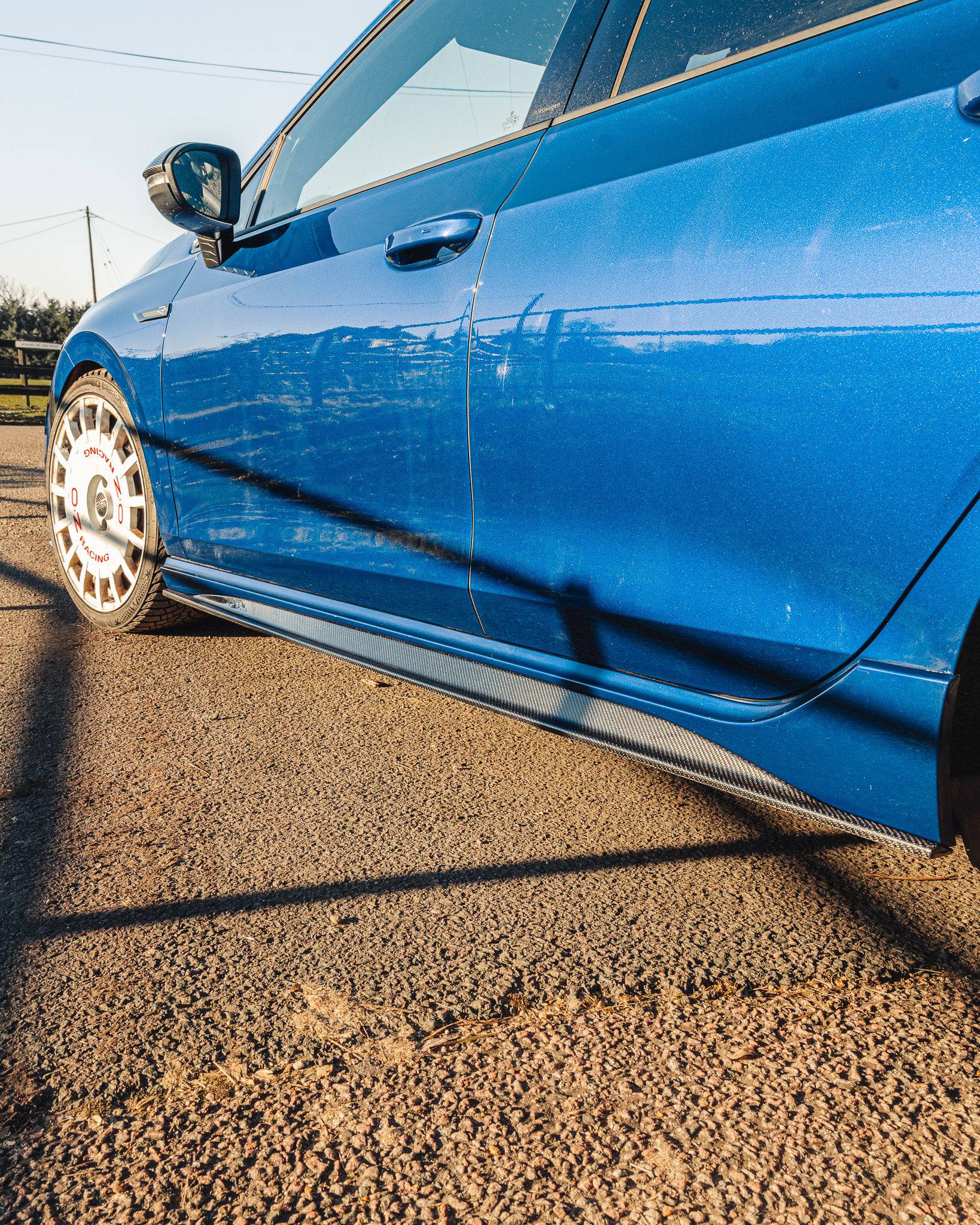 Volkswagen Golf R Mk8 Carbon Fibre ID-01 Side Skirts by FORM (2020+) - Image 9