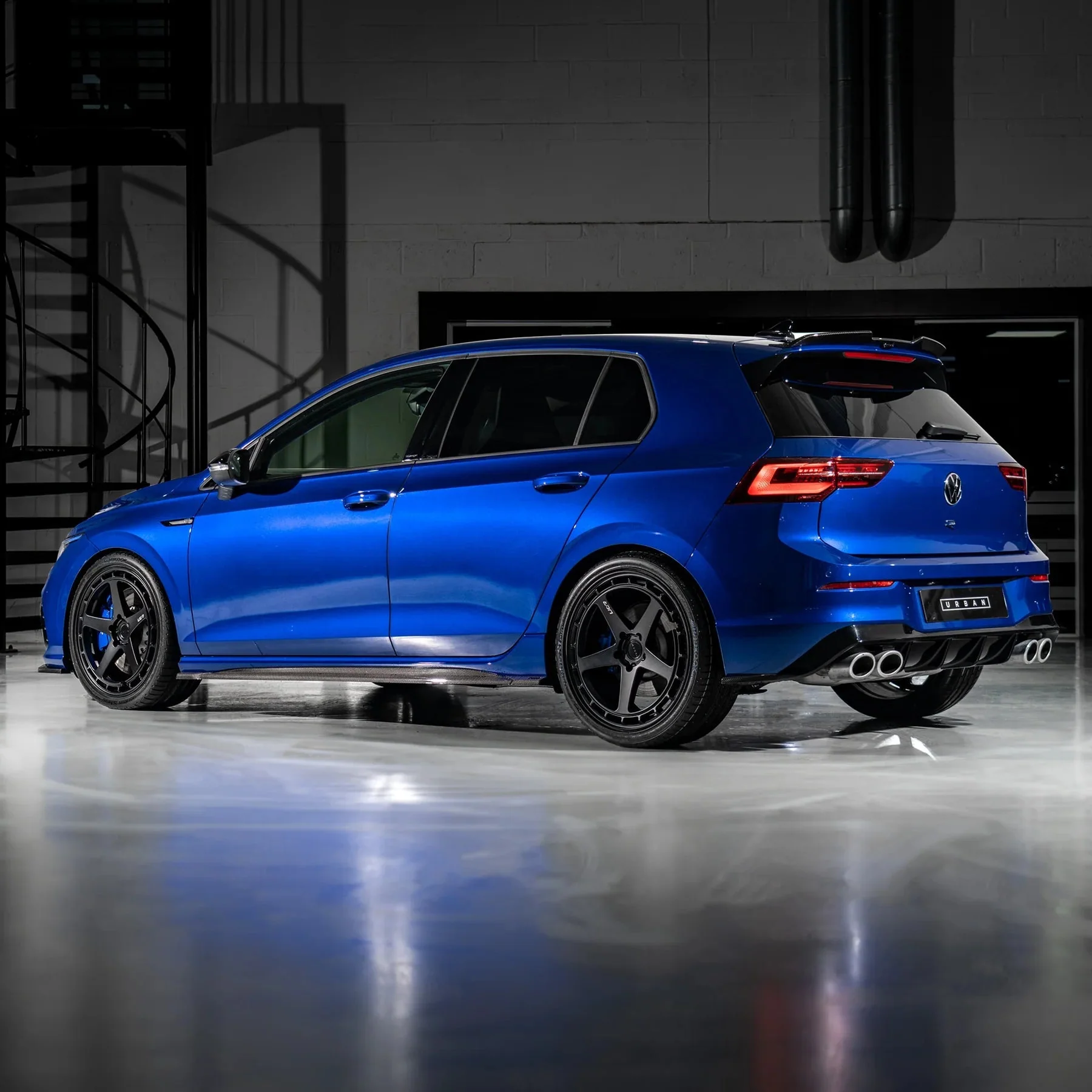 Volkswagen Golf R Mk8 Carbon Fibre Lower Sill Kit by Urban (2020+) - Image 5