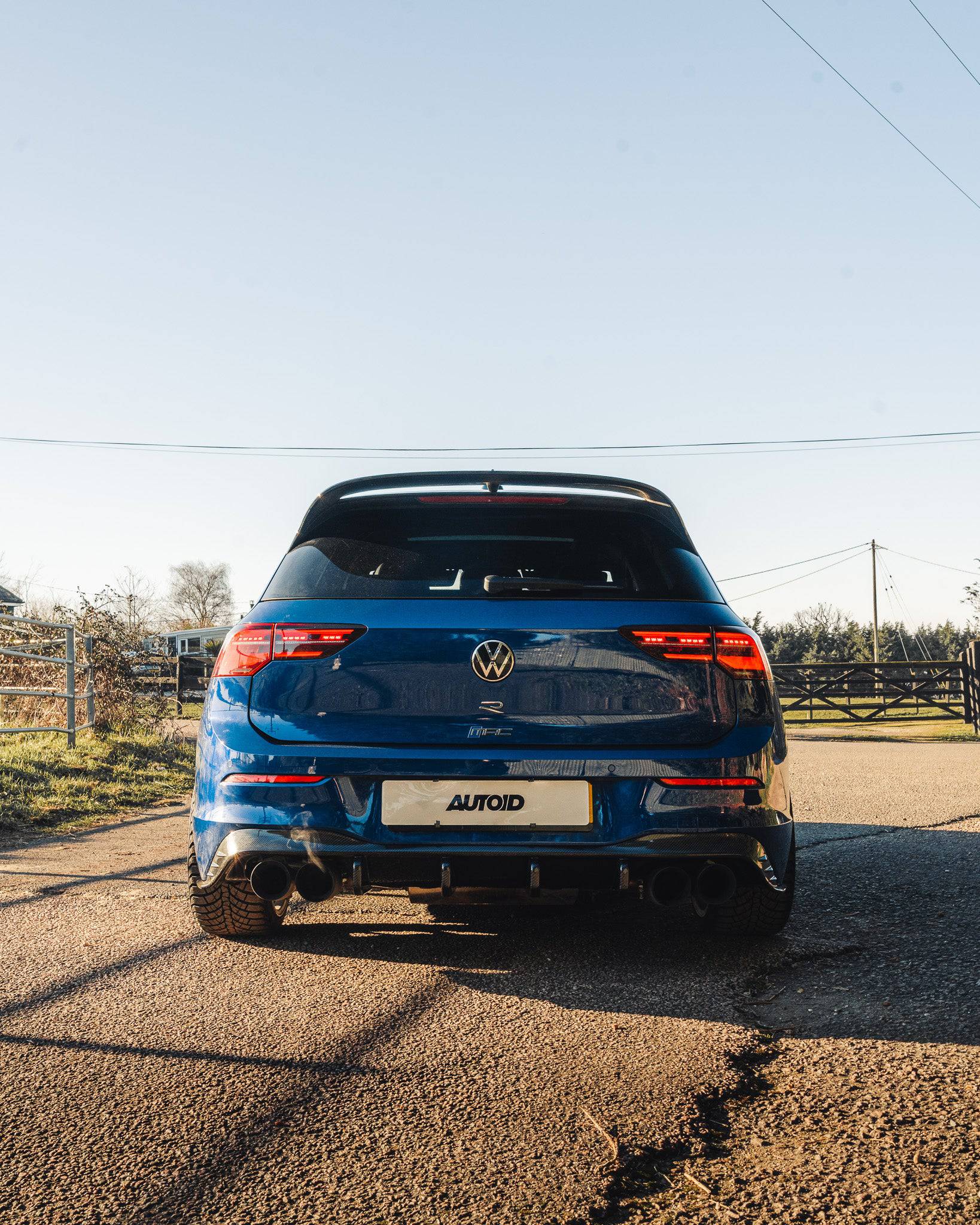 Volkswagen Golf R Mk8 & Mk8.5 Carbon Fibre ID-01 Rear Diffuser by FORM (2020+) - Image 5