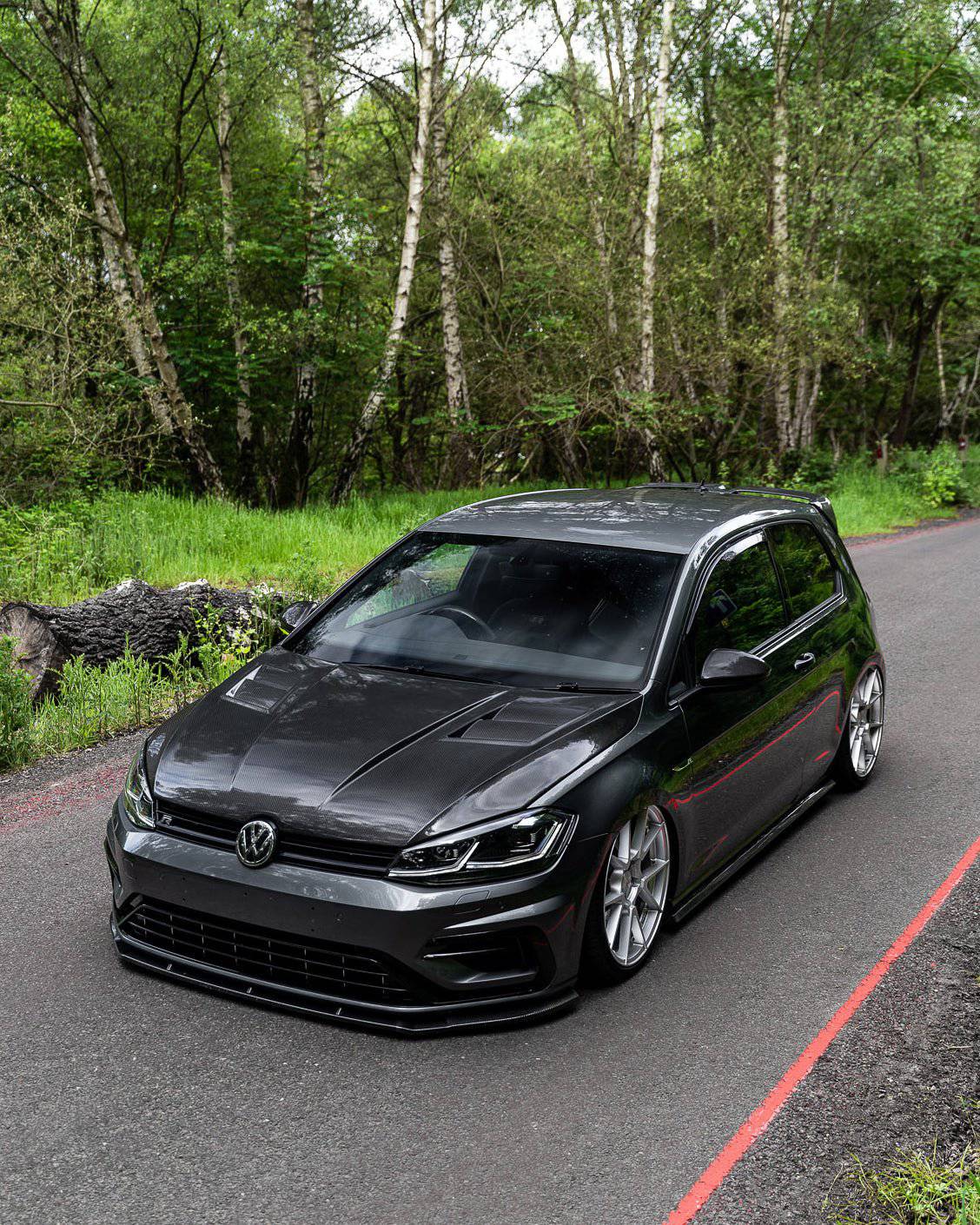 VW Golf, Golf GTI & Golf R Mk7 & Mk7.5 Carbon Fibre Front Bonnet by FORM (2013-2020) - Image 2