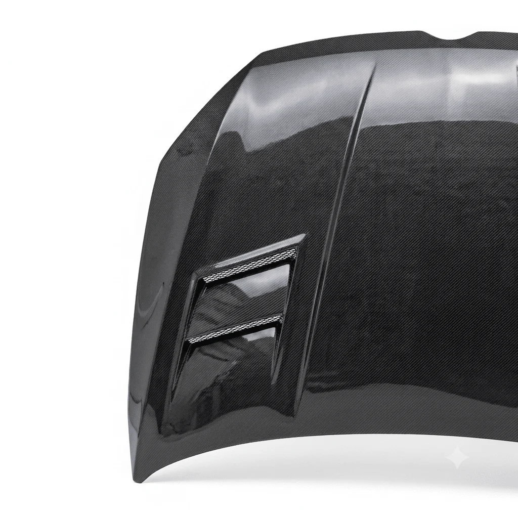 VW Golf, Golf GTI & Golf R Mk7 & Mk7.5 Carbon Fibre Front Bonnet by FORM (2013-2020) - Image 5
