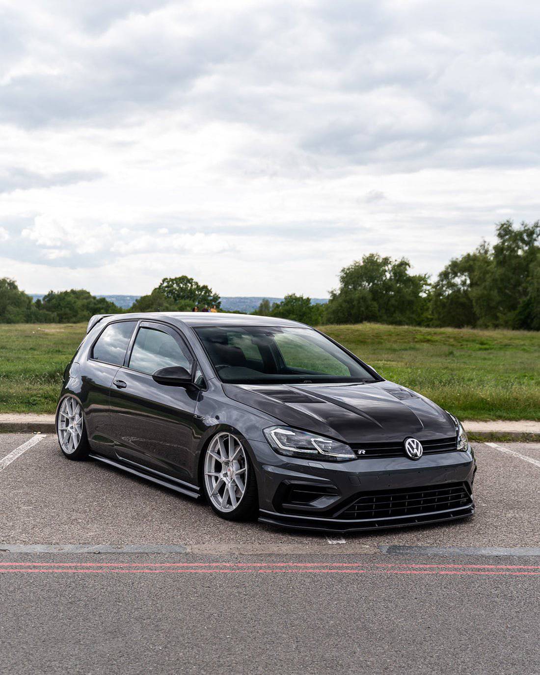 VW Golf, Golf GTI & Golf R Mk7 & Mk7.5 Carbon Fibre Front Bonnet by FORM (2013-2020) - Image 6