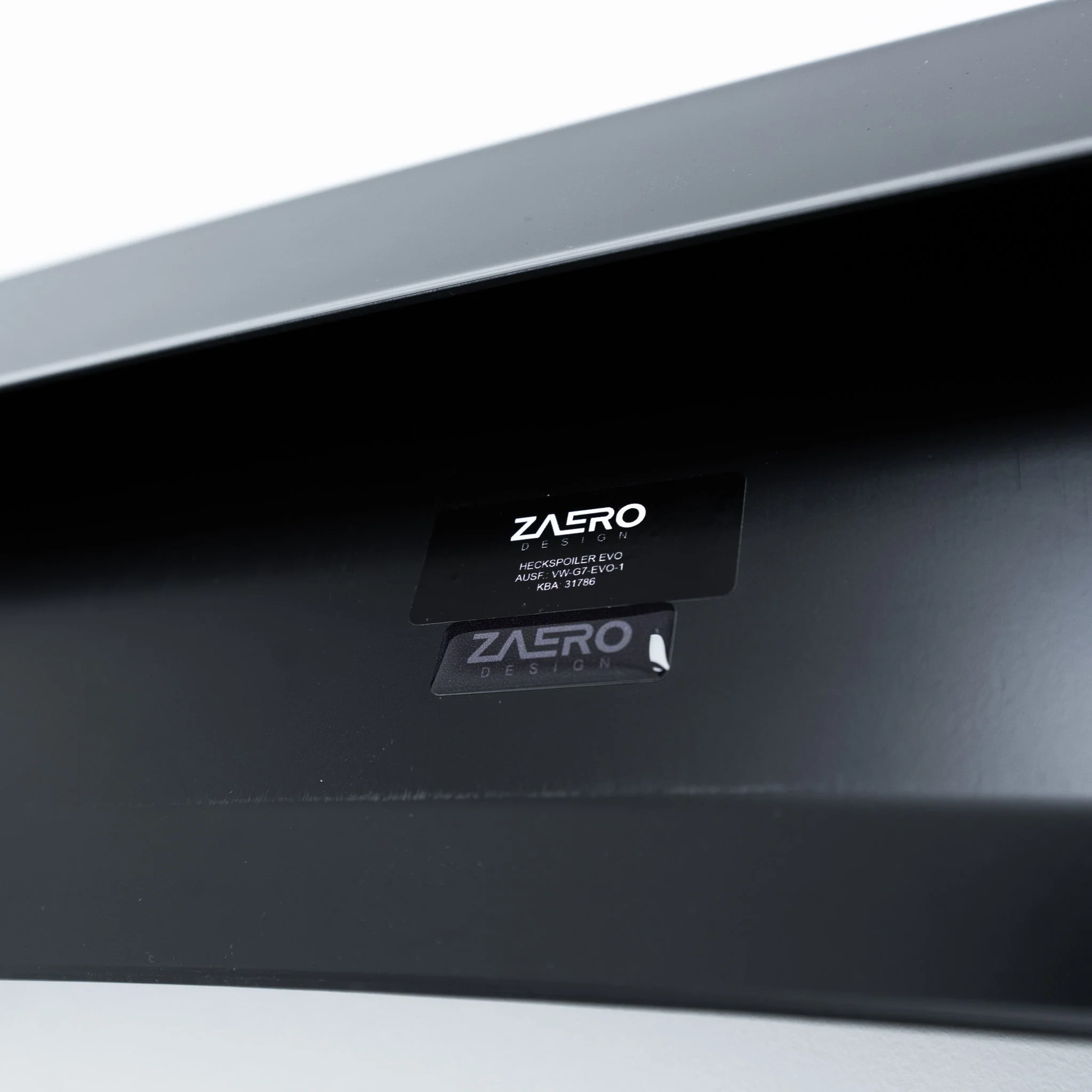 VW Golf, Golf GTI & Golf R Mk7 / Mk7.5 EVO-1 Gloss Black Rear Spoiler by ZAERO (2013-2020) - Image 14