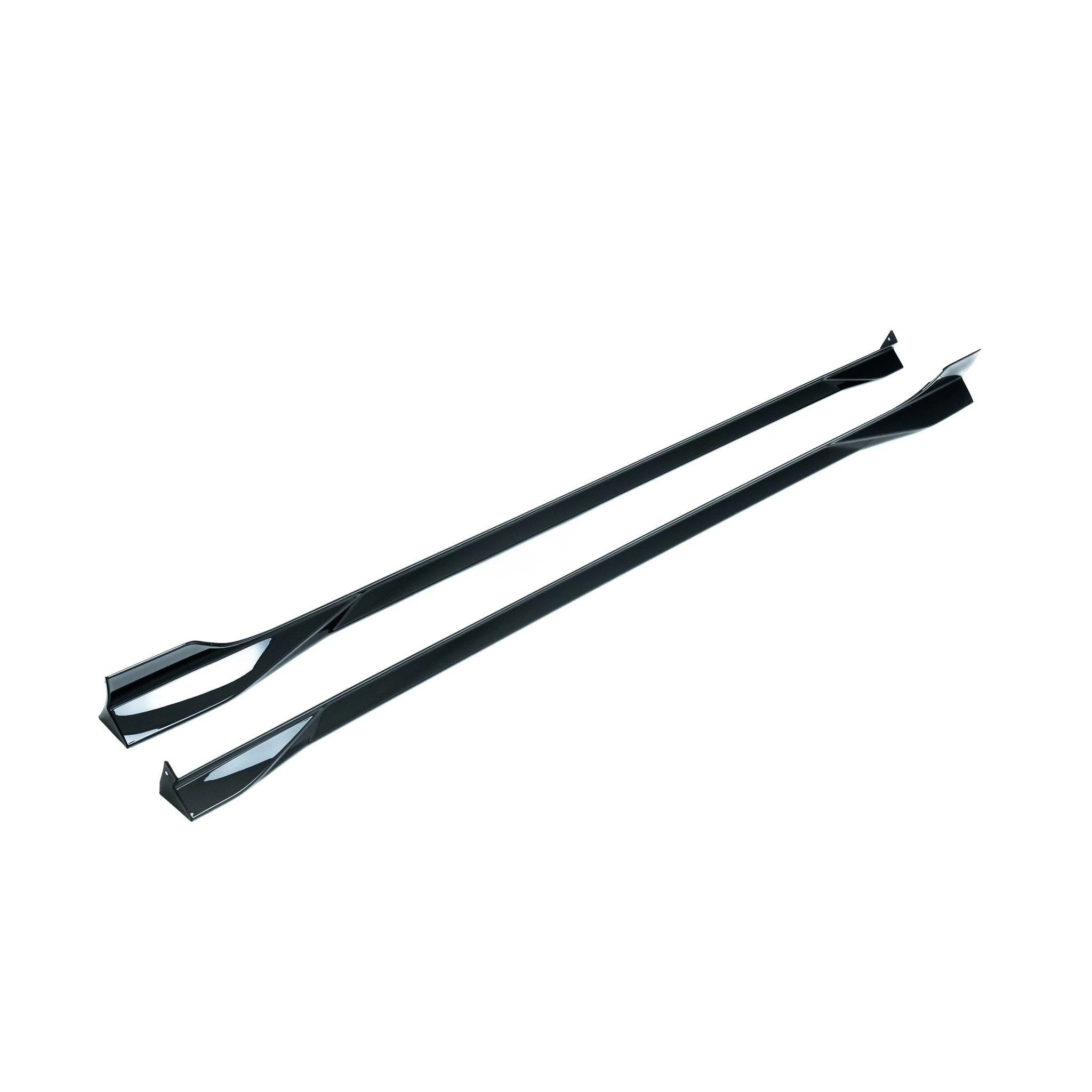 VW Golf, Golf GTI & Golf R Mk7 / Mk7.5 EVO-1 Gloss Black Side Skirts by ZAERO (2014-2020) - Image 10