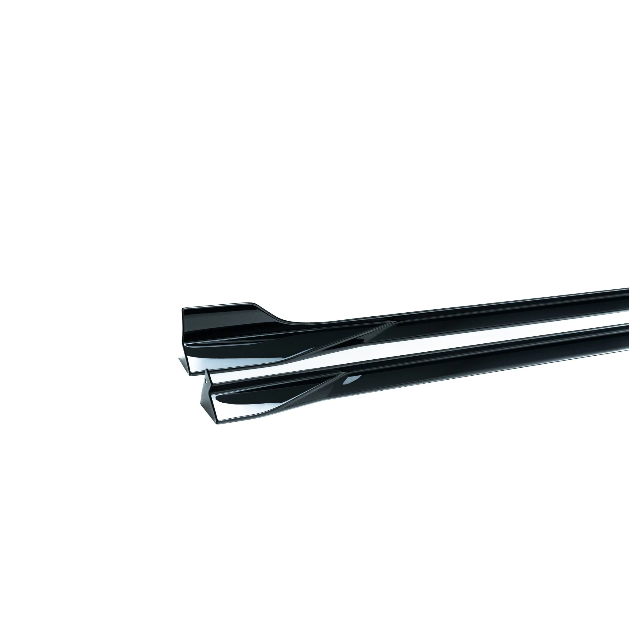 VW Golf, Golf GTI & Golf R Mk7 / Mk7.5 EVO-1 Gloss Black Side Skirts by ZAERO (2014-2020) - Image 11